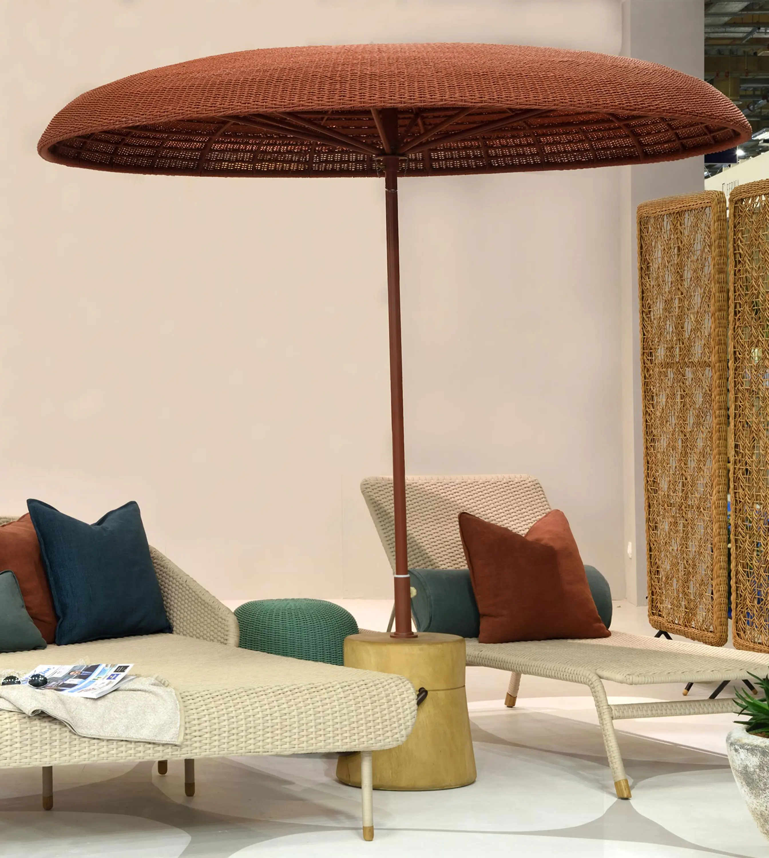 MARY& - Rain Umbrella - rattan