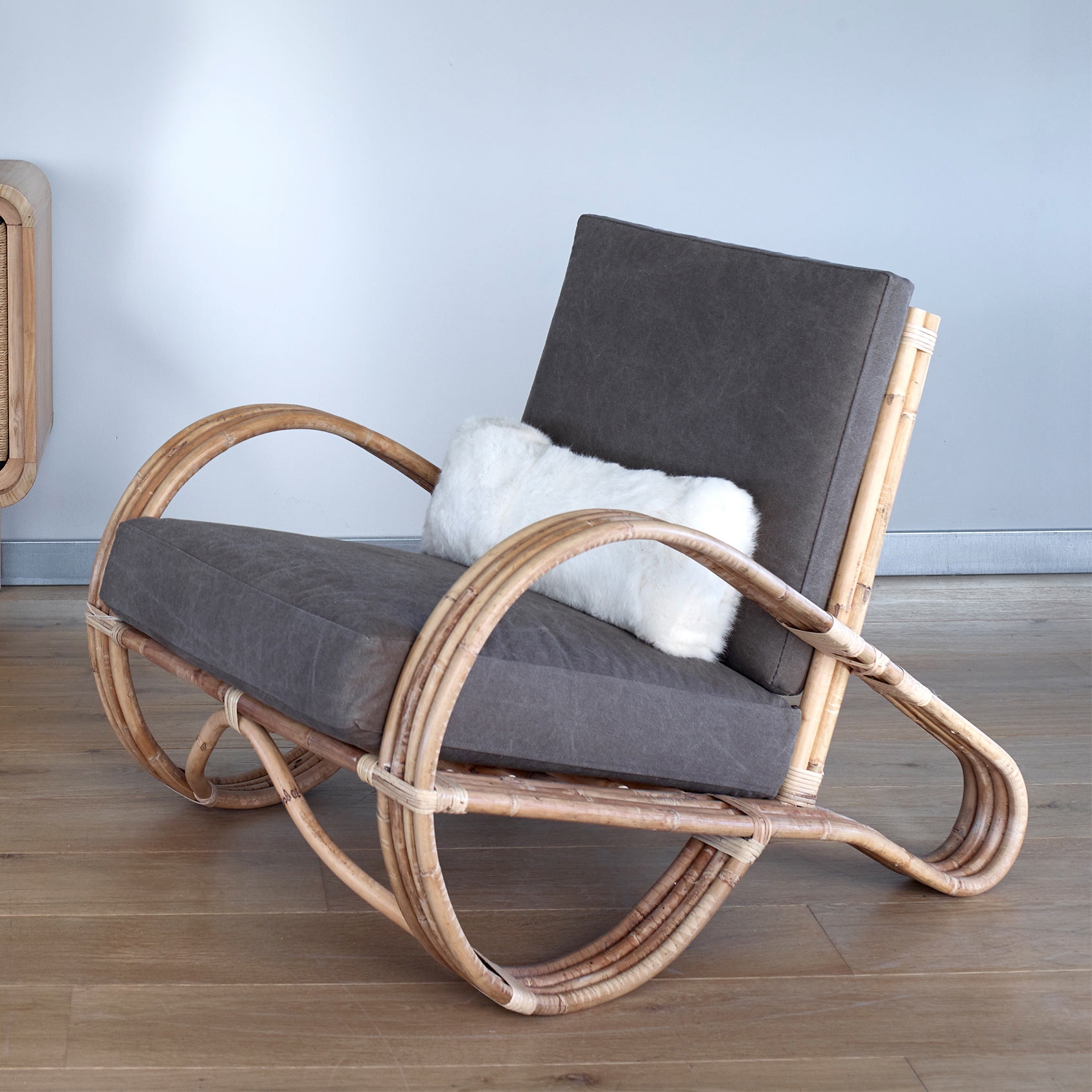 Mostra il prodotto Rattan Carla Lounge Chair - natural del produttore MARY&