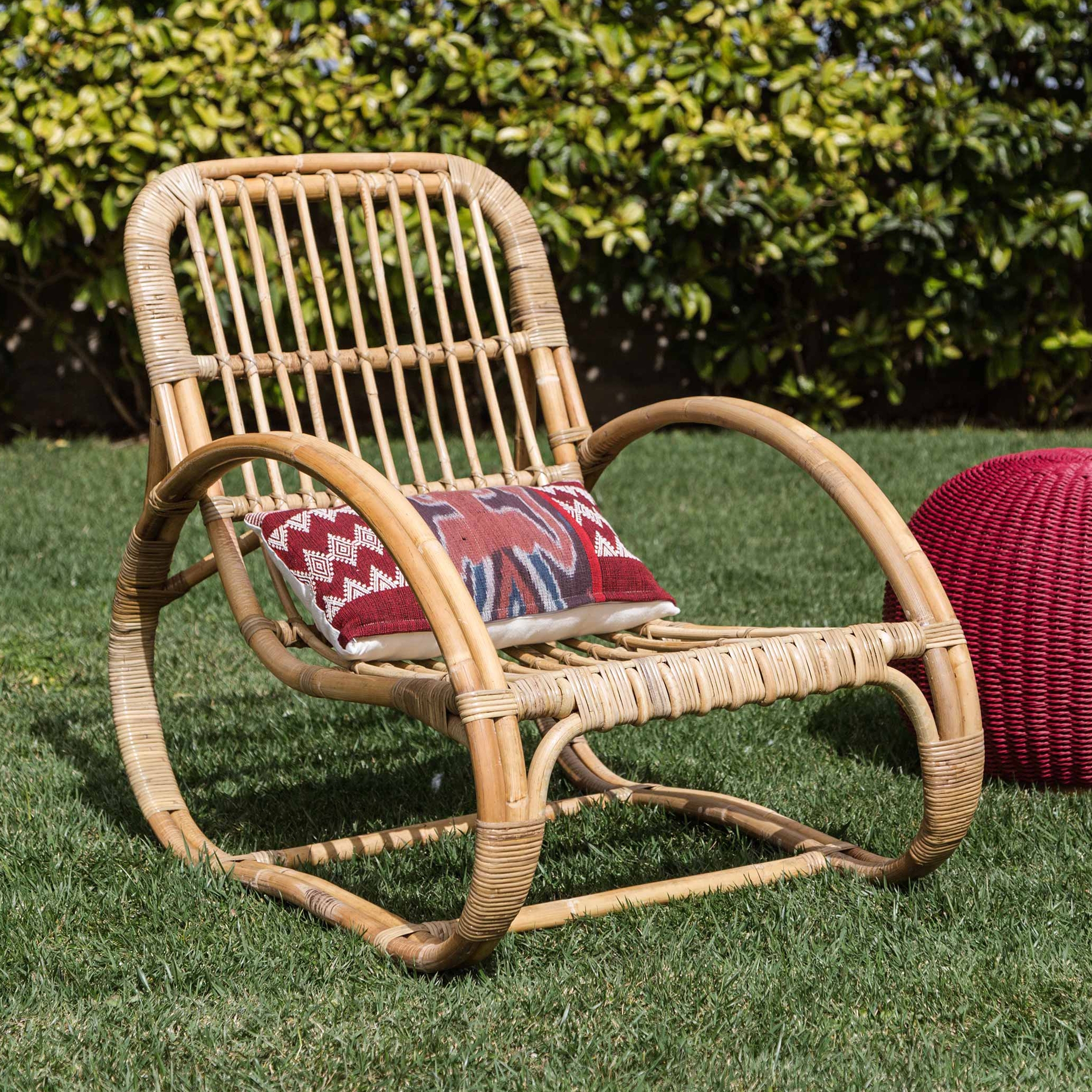 Mostra il prodotto Rattan Carlo Lounge Chair - natural del produttore MARY&