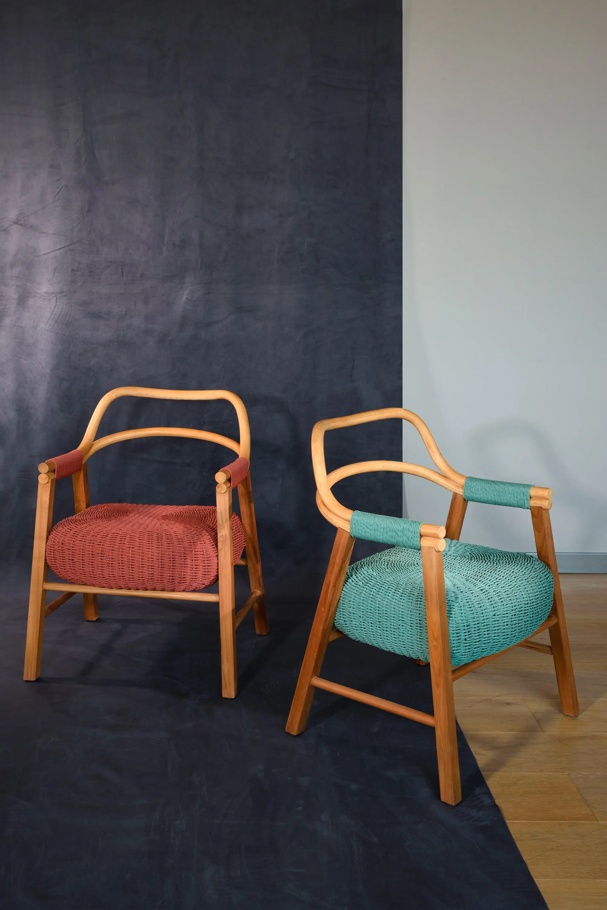 MARY& - Float Armchair - rattan