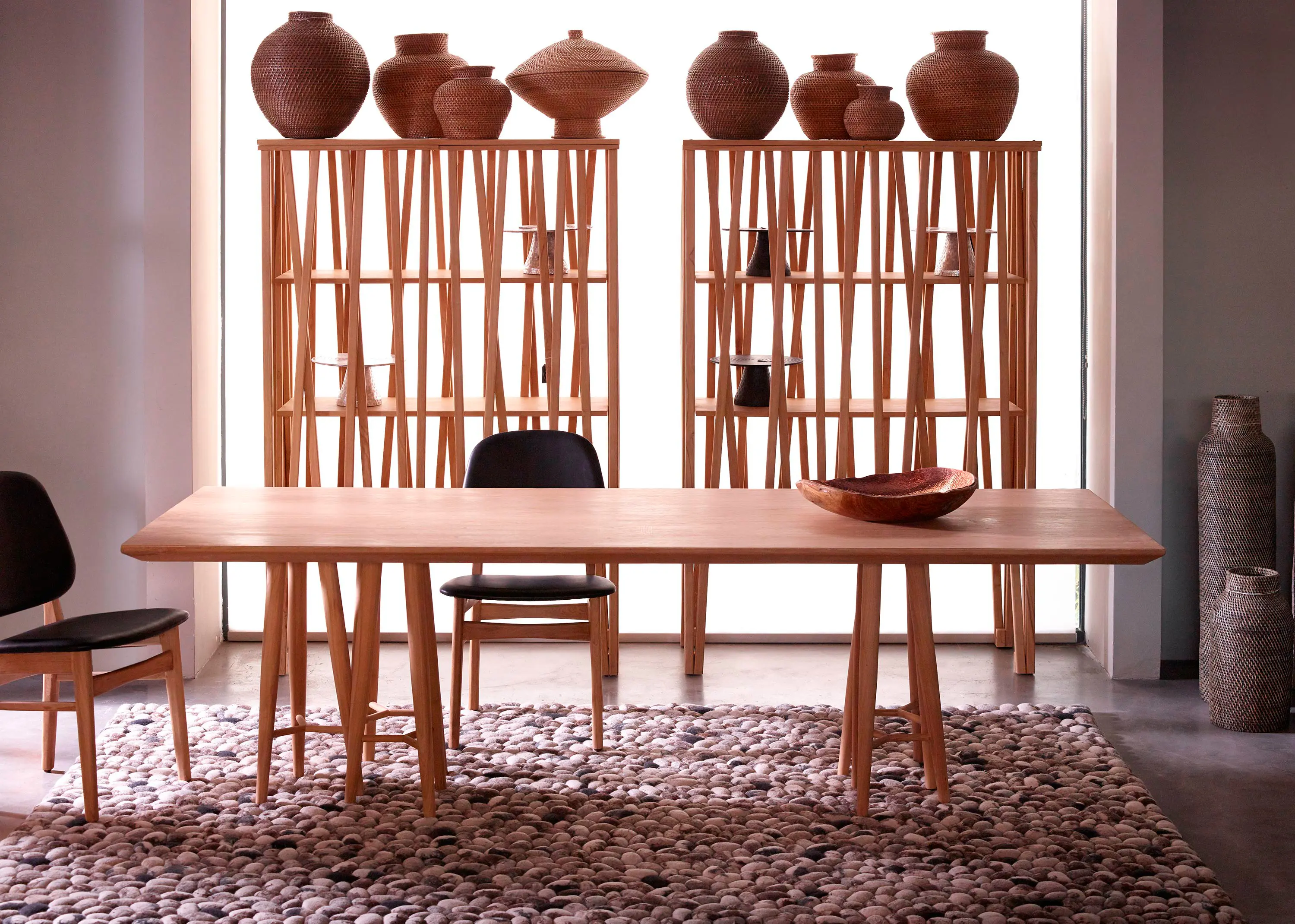 MARY& - mary's design mood | Gianno Dining Table rectangular - teak