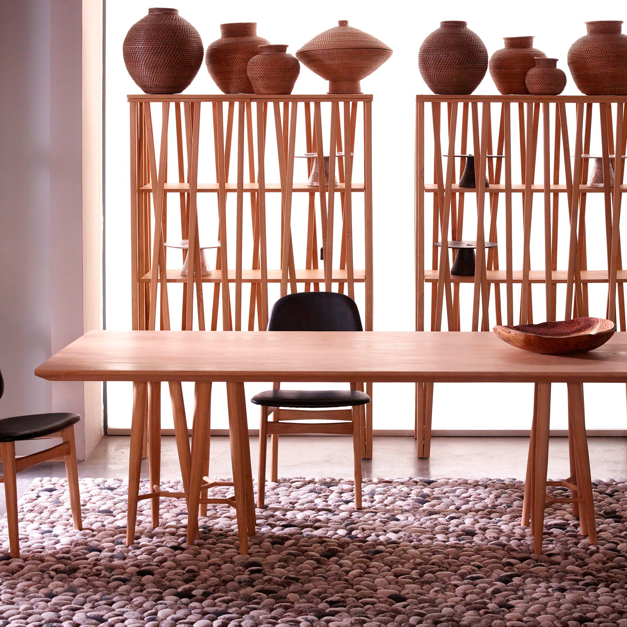 Afficher le produit mary's design mood | Gianno Dining Table rectangular - teak du fabricant MARY&