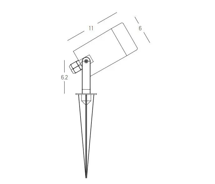 ALPHABET by Zambelis - Garden Spikes | E312