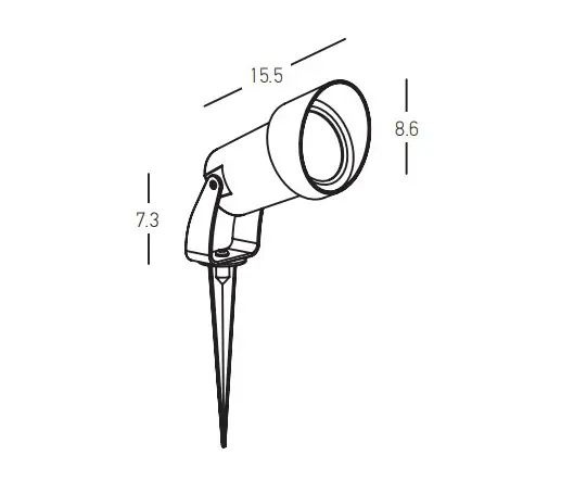 ALPHABET by Zambelis - Garden Spikes | E310