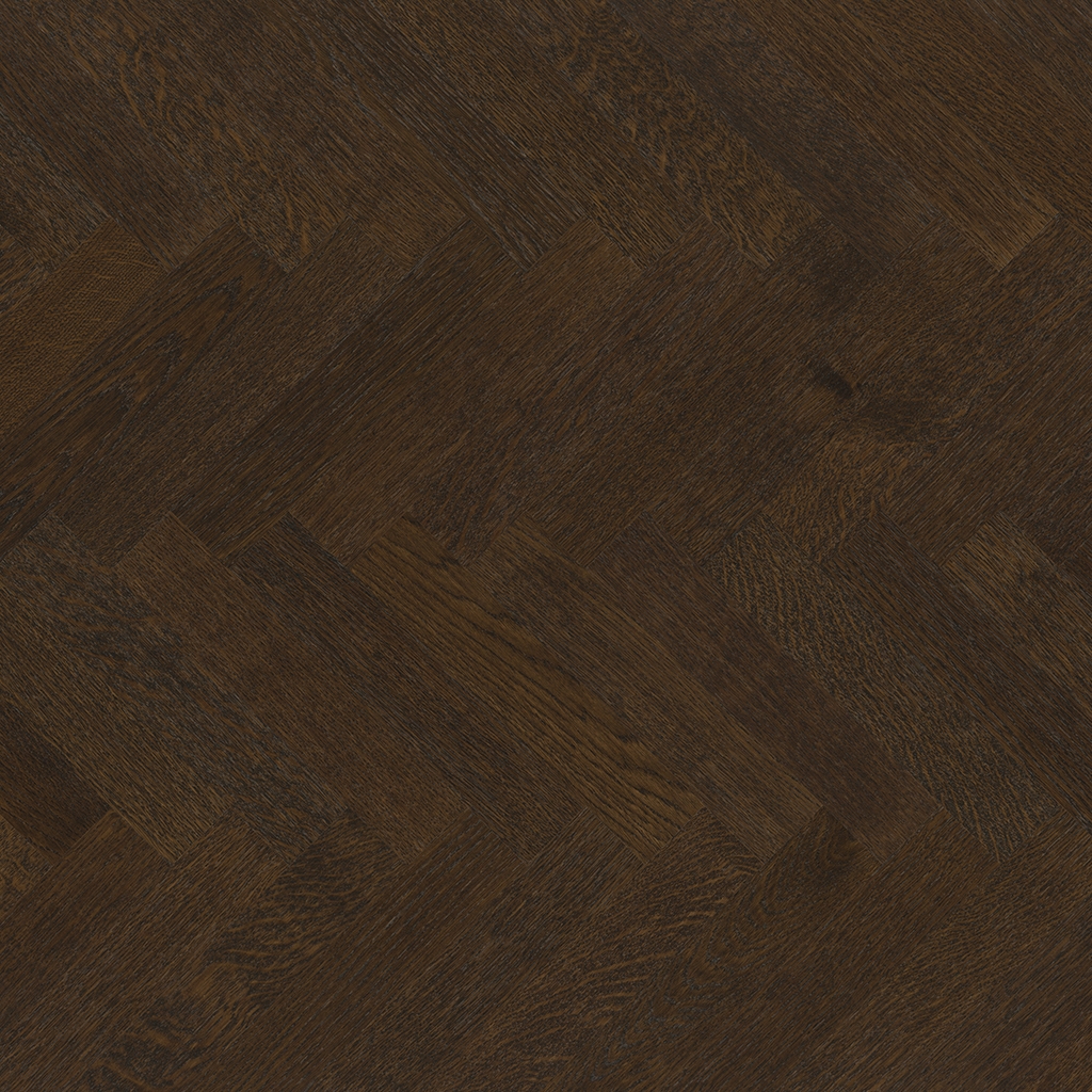 Herringbone Parquet Matte Lacquer | Falun, Oak