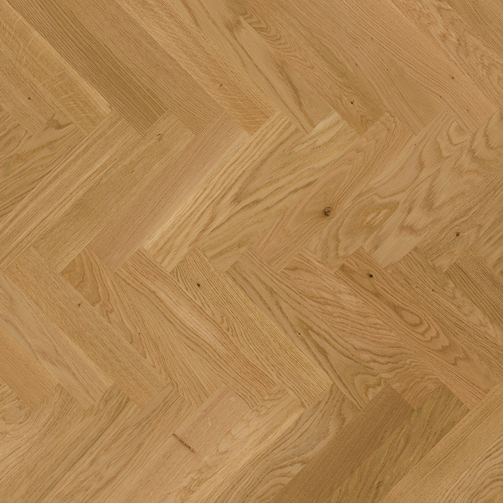 Herringbone Parquet Matte Lacquer | Halmstad, Oak