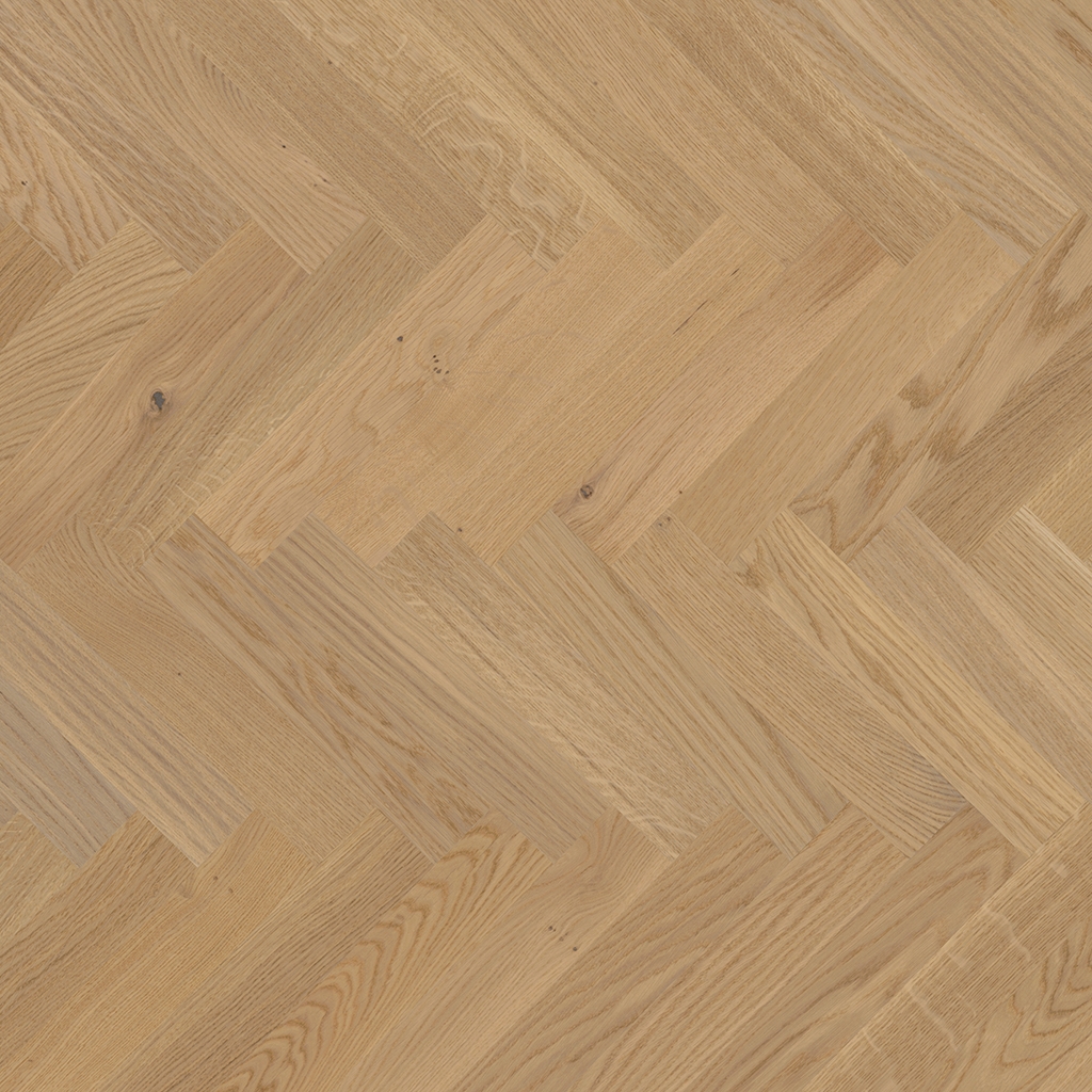 Herringbone Parquet Matte Lacquer | Karlshamn, Oak