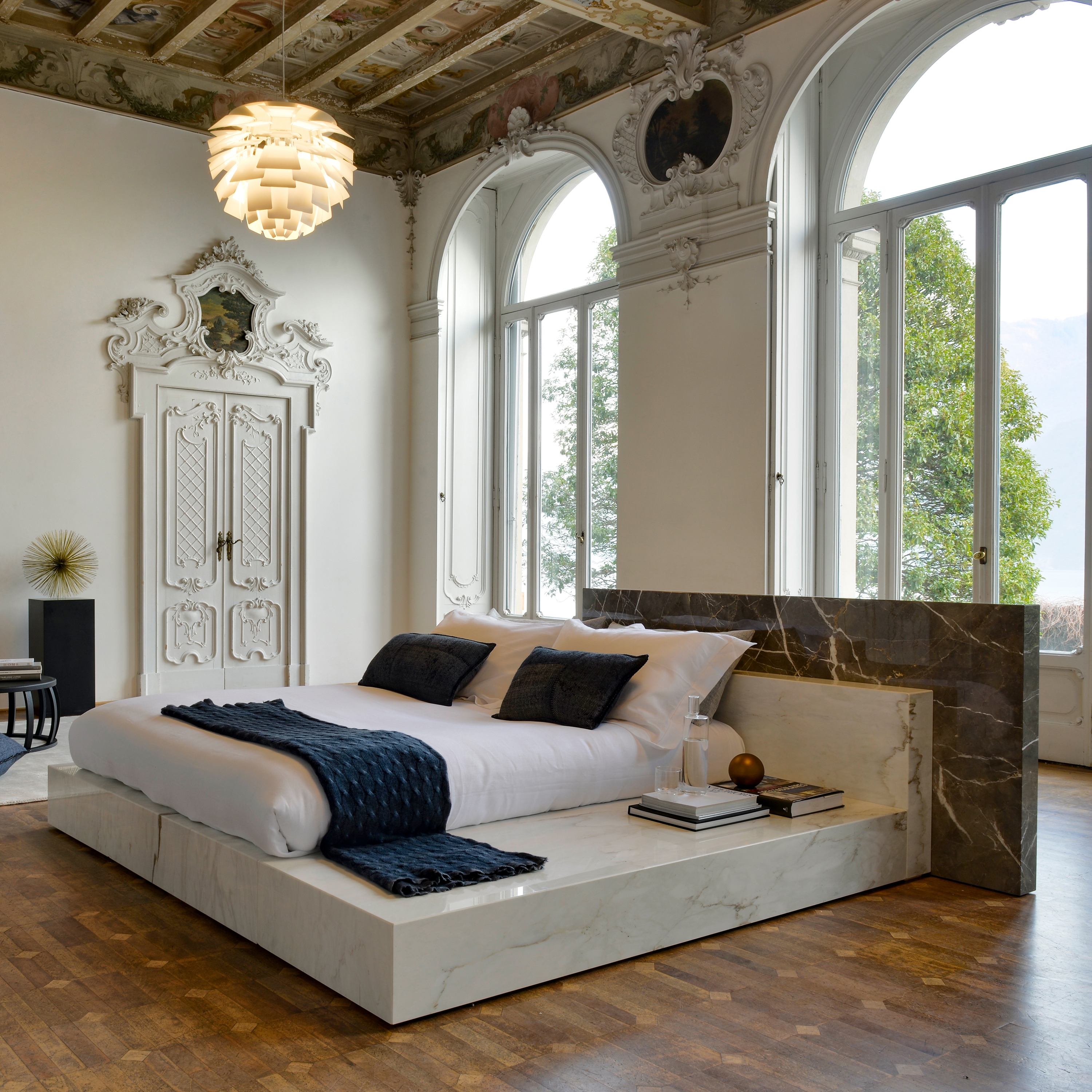 Display product Mattis | Marble Bed from manufacturer Homedesign