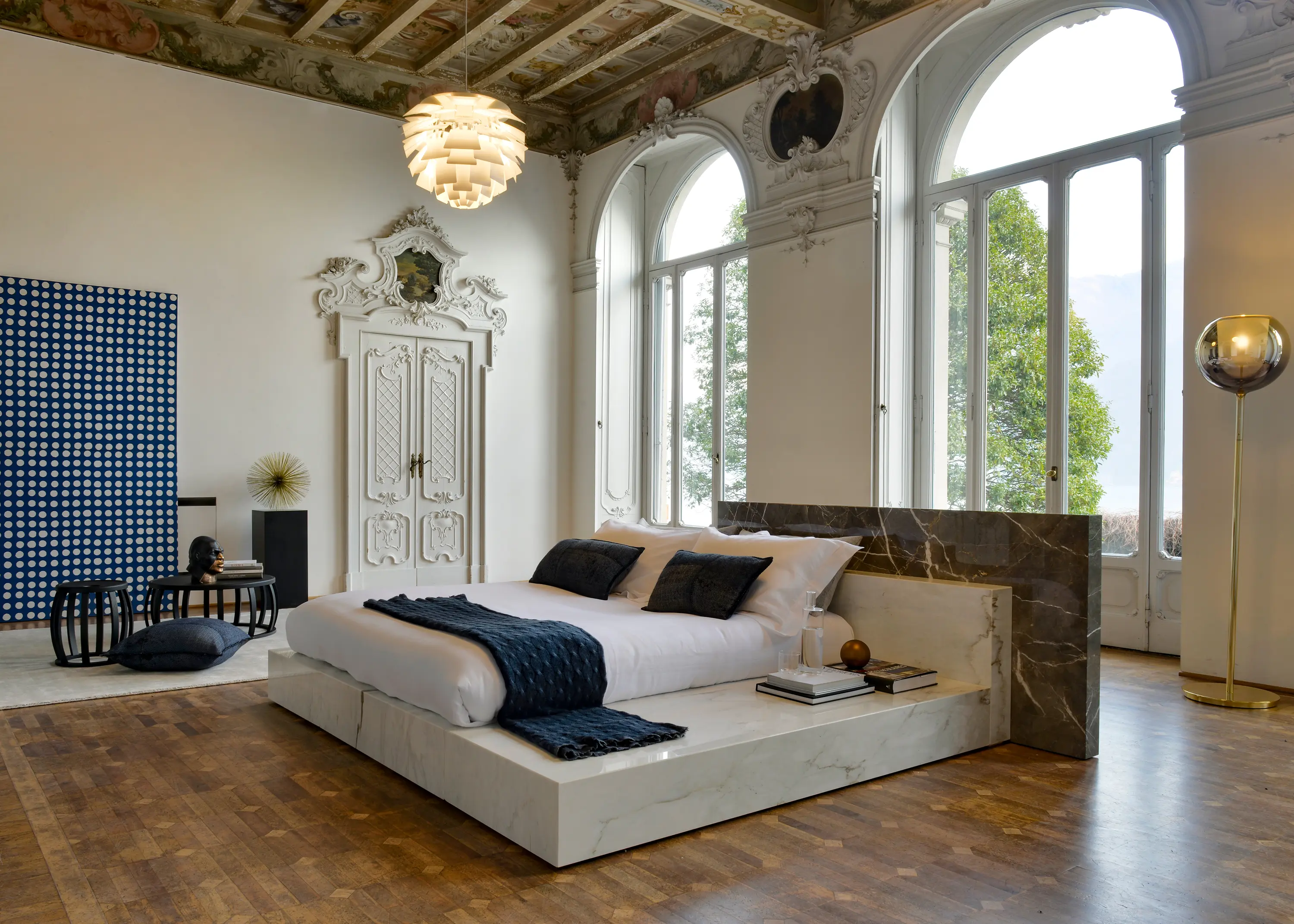 Homedesign - Mattis | Marble Bed