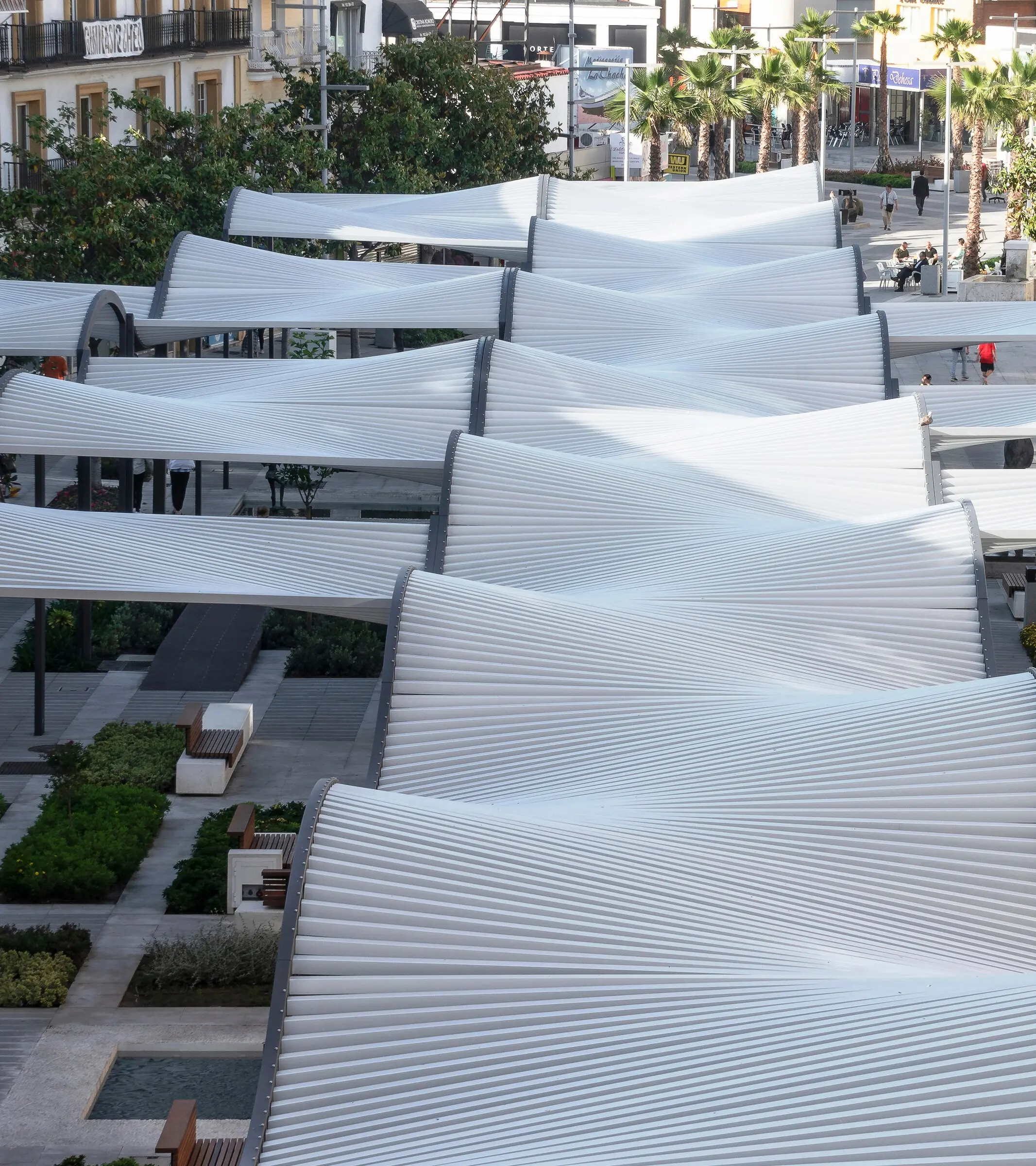 Urbidermis - Onda | Laubengänge