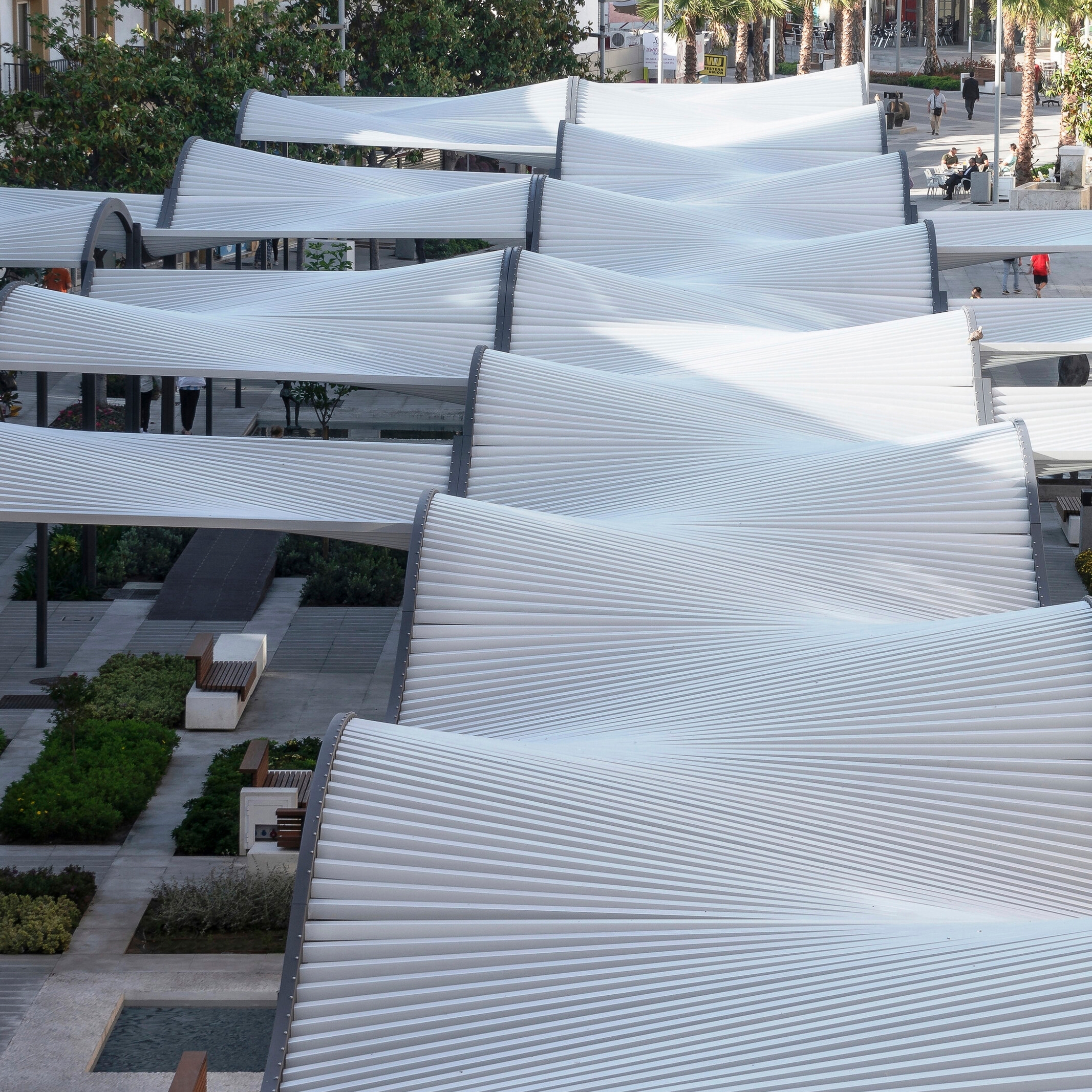 Display product Onda | Pergola from manufacturer Urbidermis