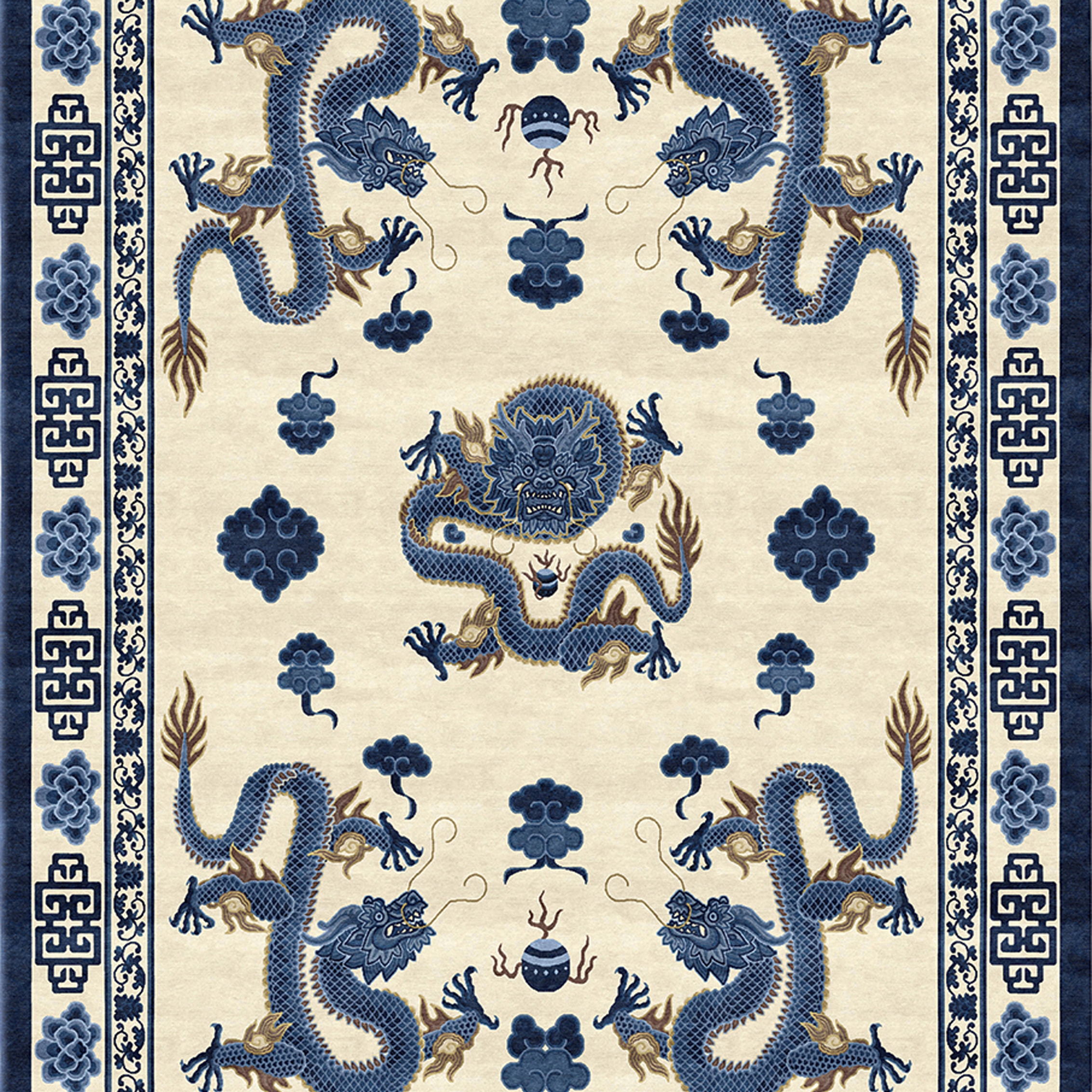 Produkt Chinoiserie | Temple Ceremony Chinese Blue des Herstellers Tapis Rouge anzeigen