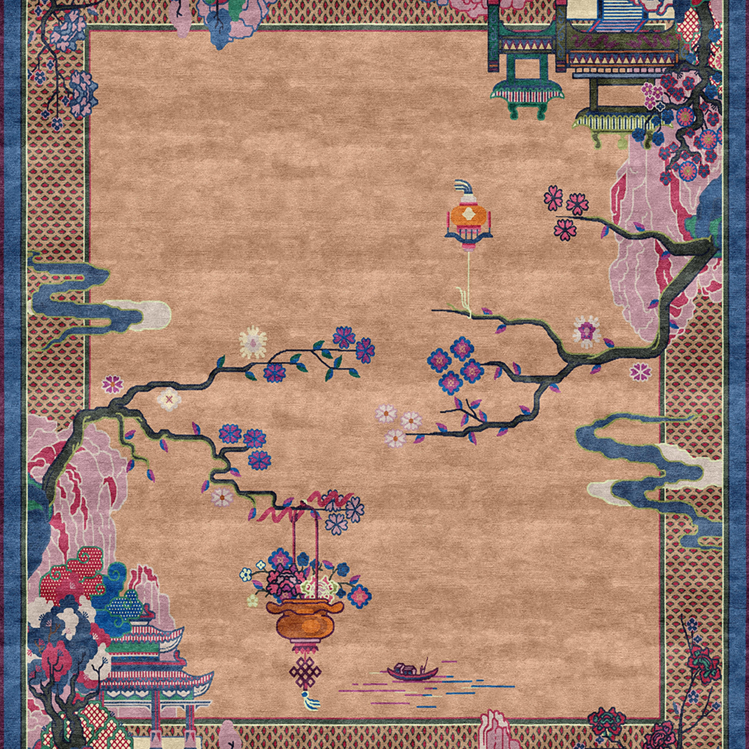 Mostra il prodotto Chinoiserie | Riverhouse Spring Garden del produttore Tapis Rouge