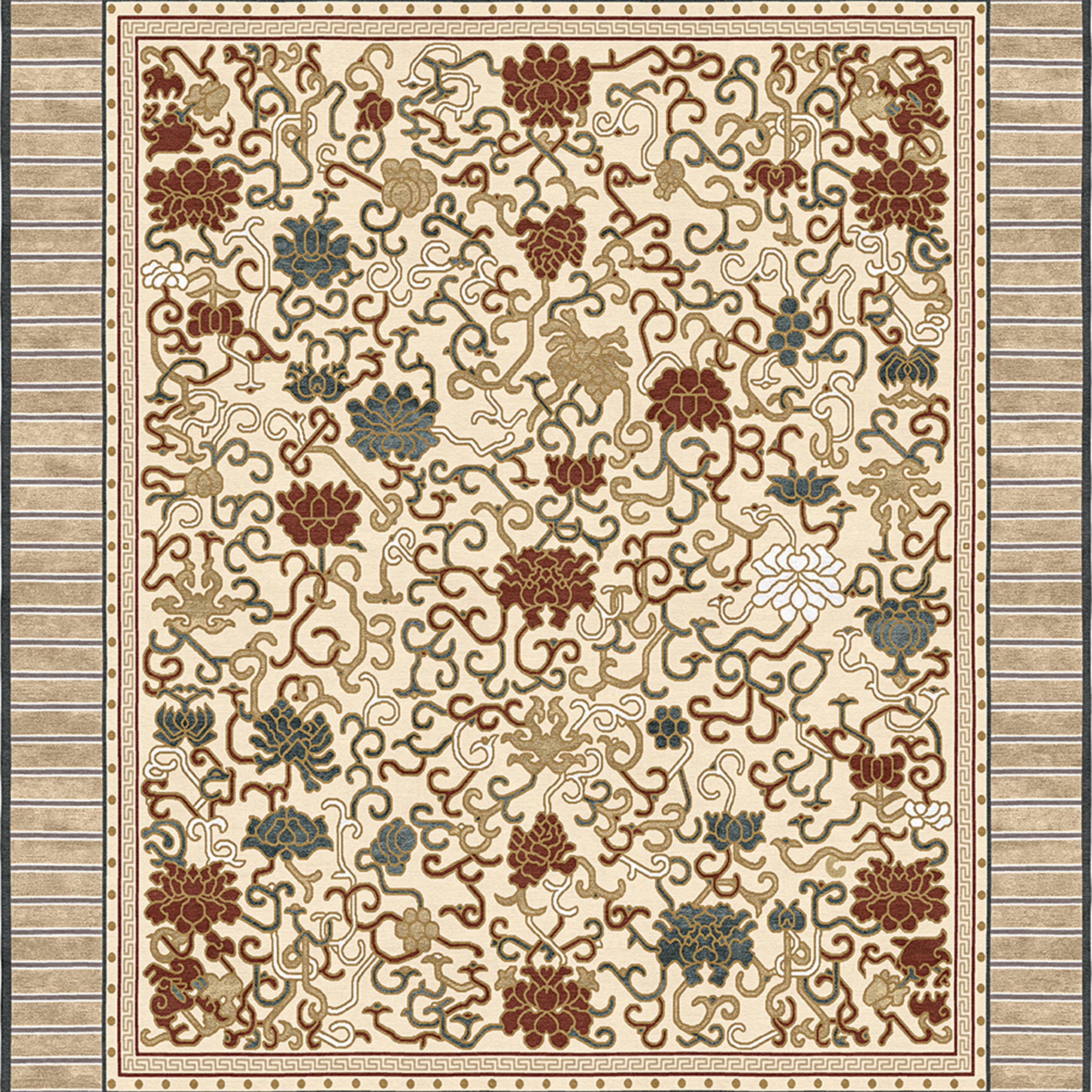 Produkt Chinoiserie | Lindgering Garden Beige des Herstellers Tapis Rouge anzeigen