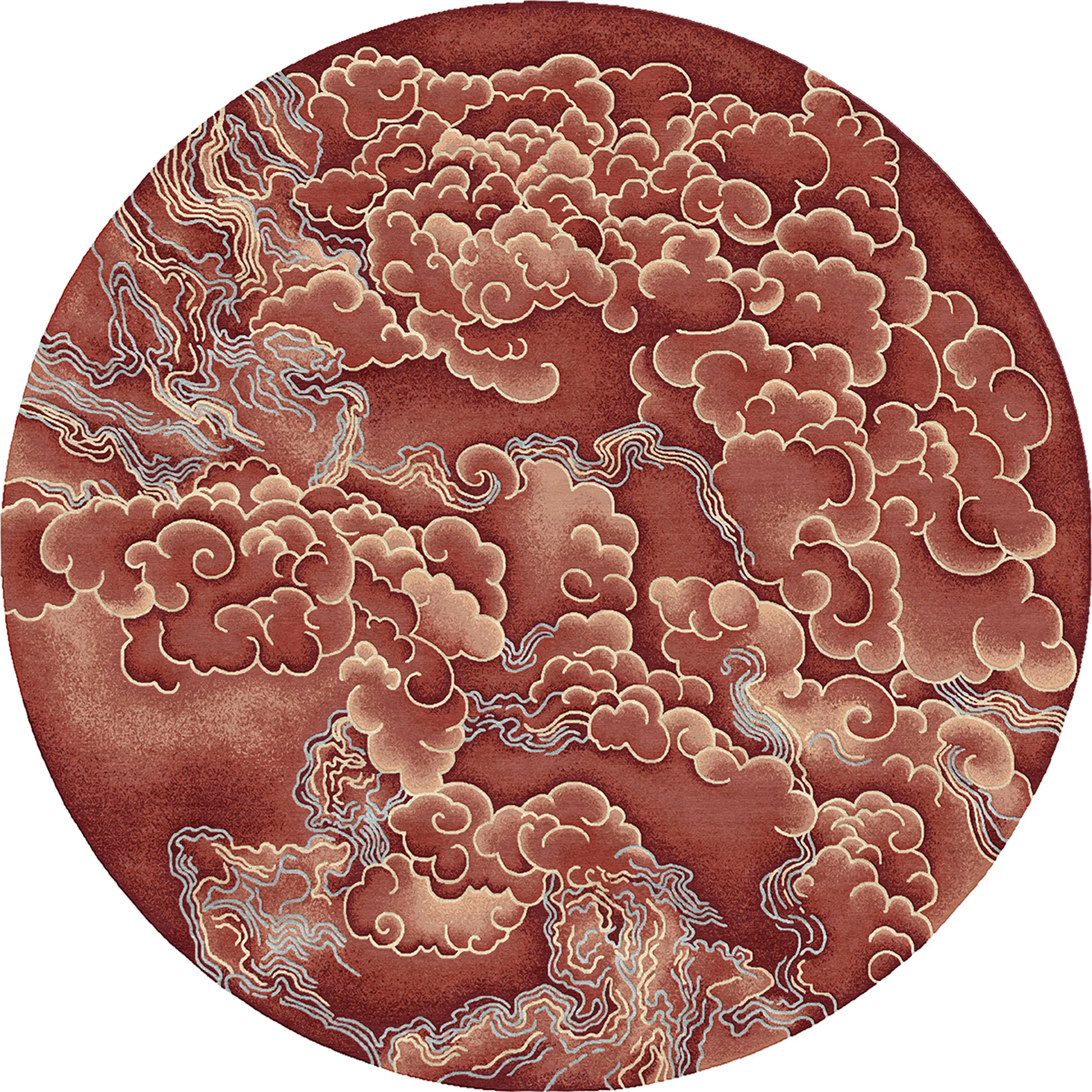 Tapis Rouge - Chinoiserie | Tempest Flame