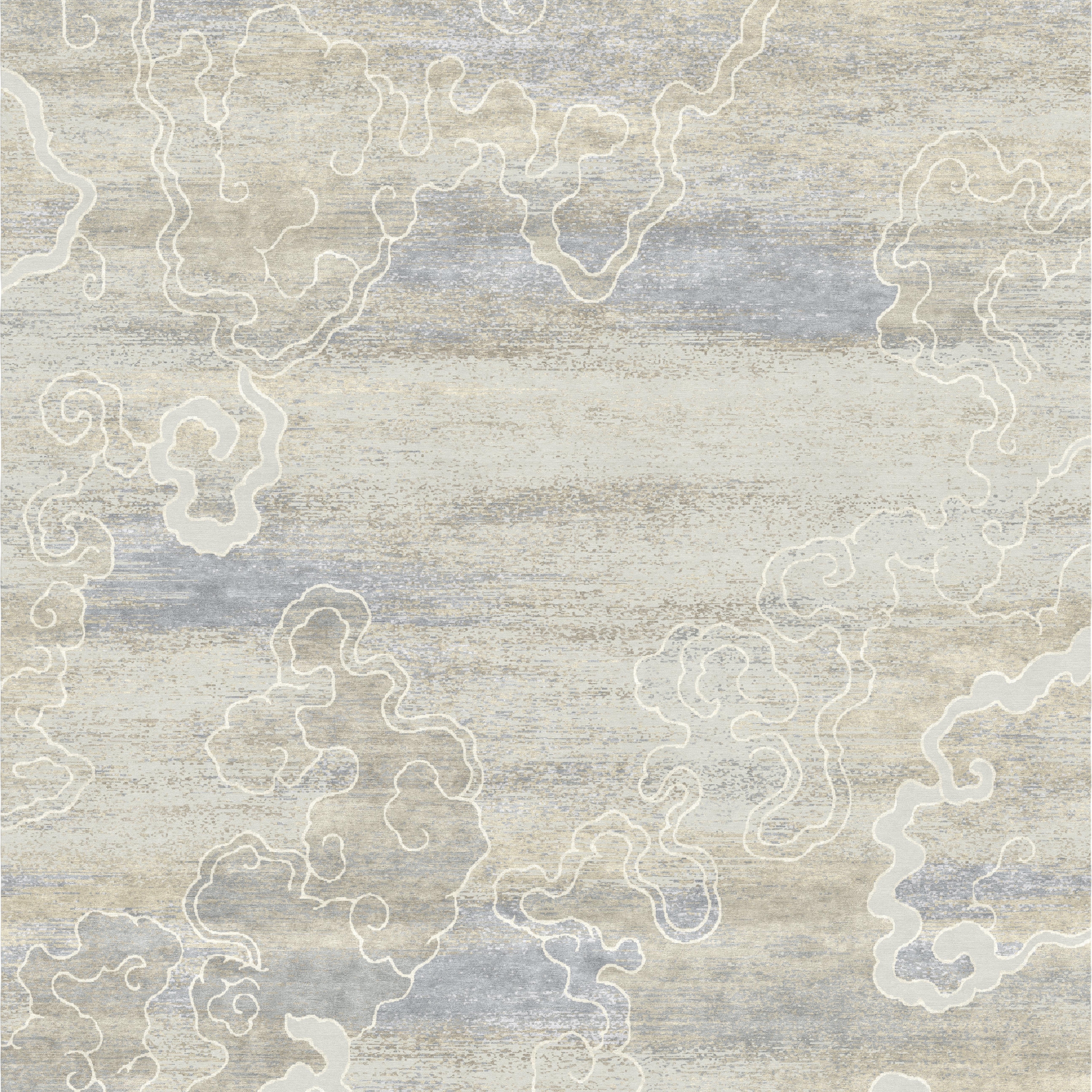 Produkt Chinoiserie | Rice Fields Silver des Herstellers Tapis Rouge anzeigen