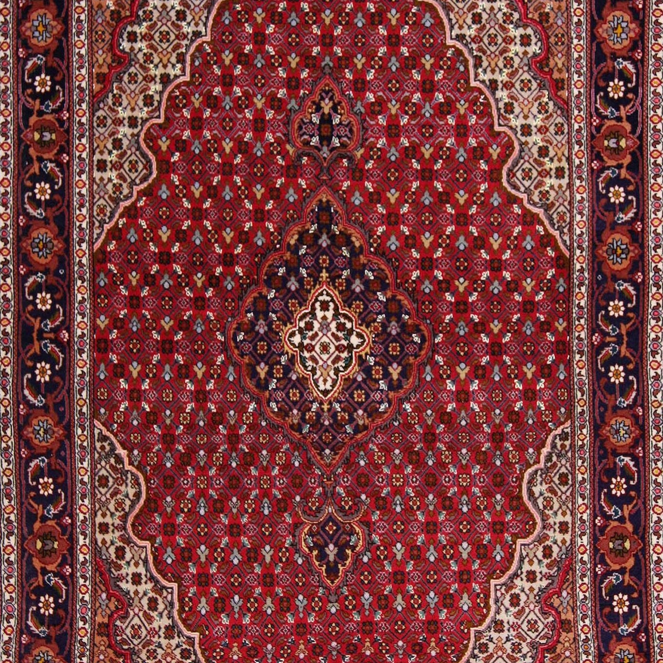 Display product Tabriz 50 Raj Fine Mahi from manufacturer Knotique