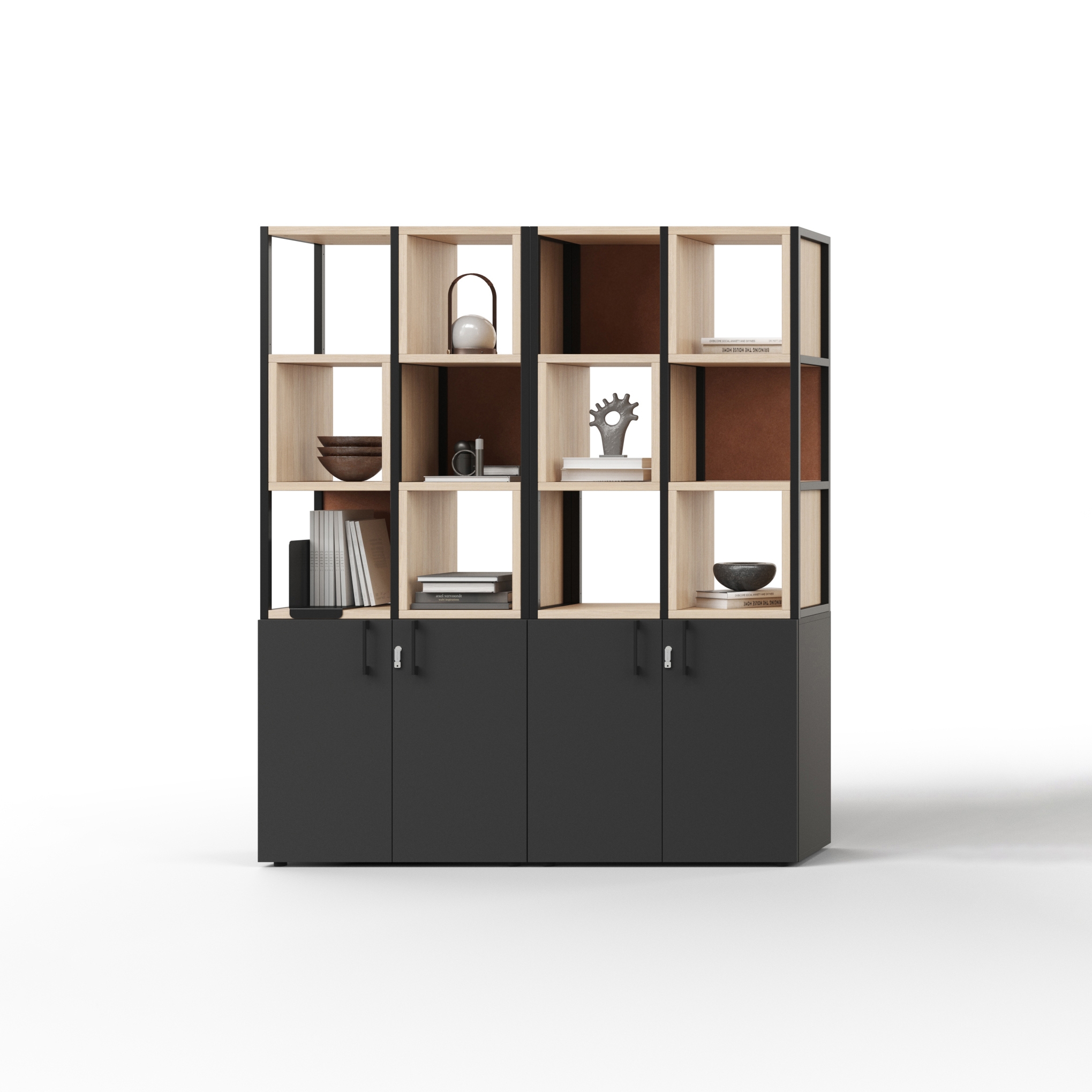 Display product Combus Shelving System from manufacturer Narbutas