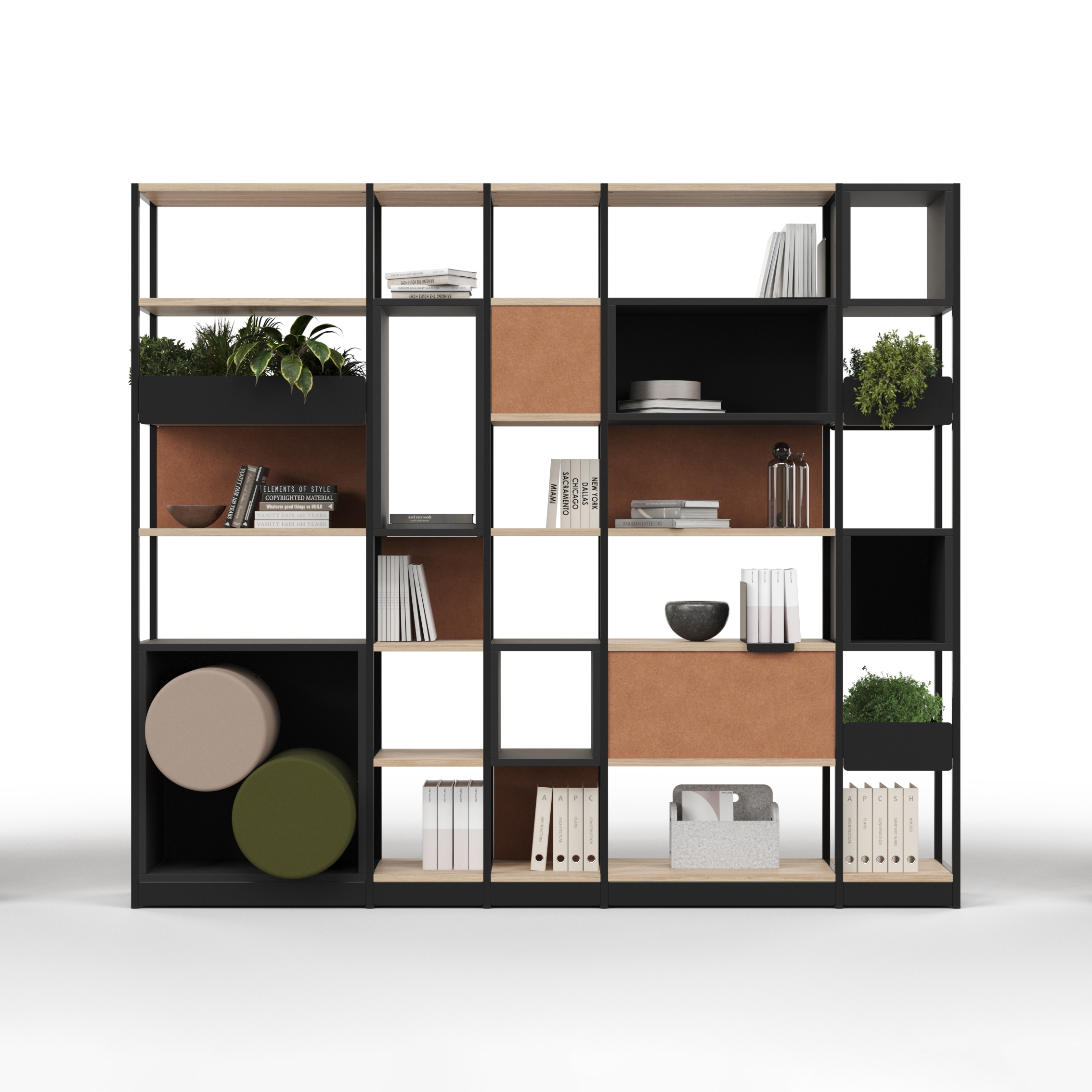 Display product Combus Shelving System from manufacturer Narbutas