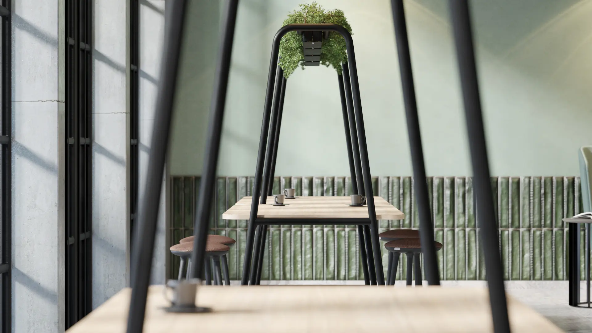 Narbutas - Round Multipurpose High Table