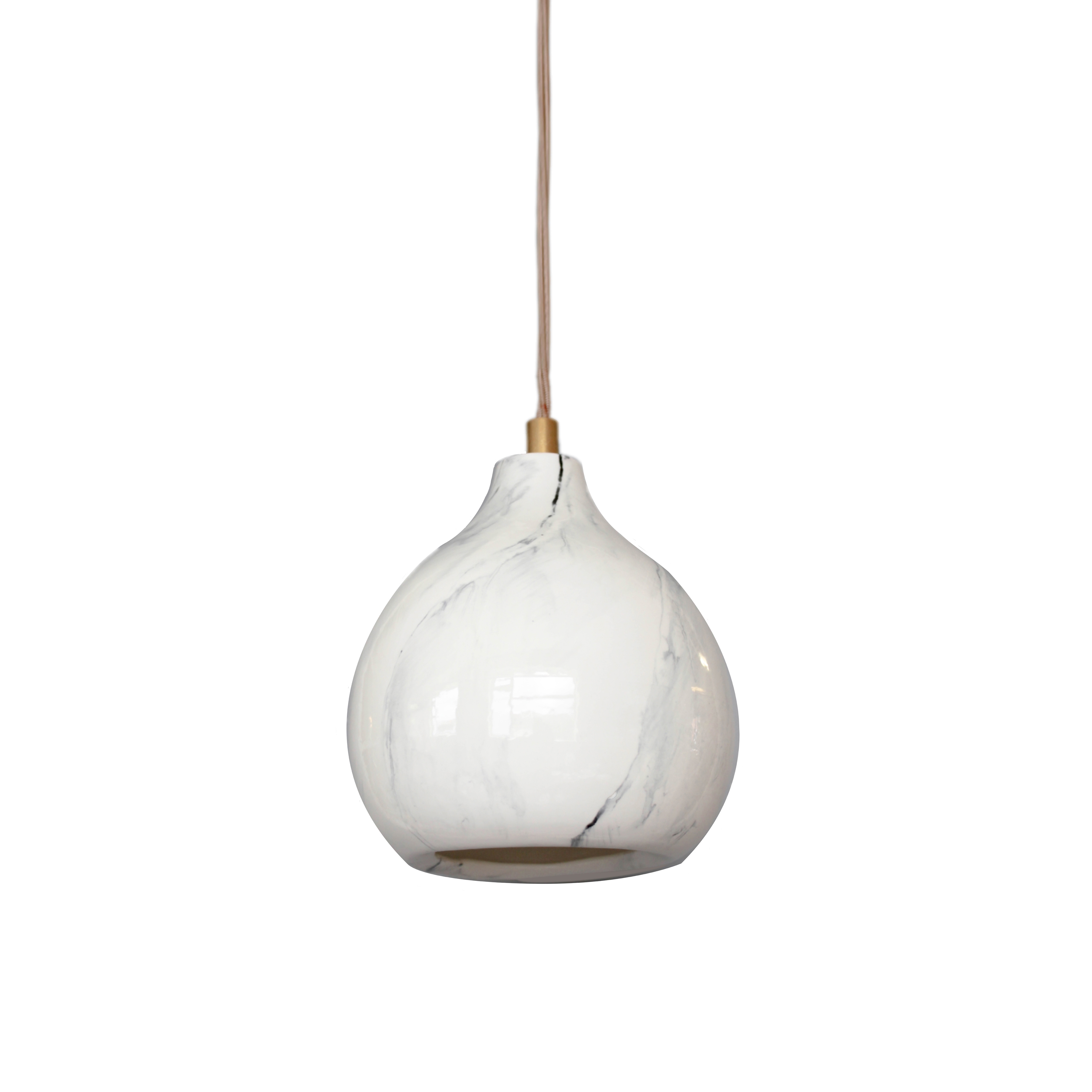 Display product Cooper Small Pendant Marble from manufacturer Lyngard