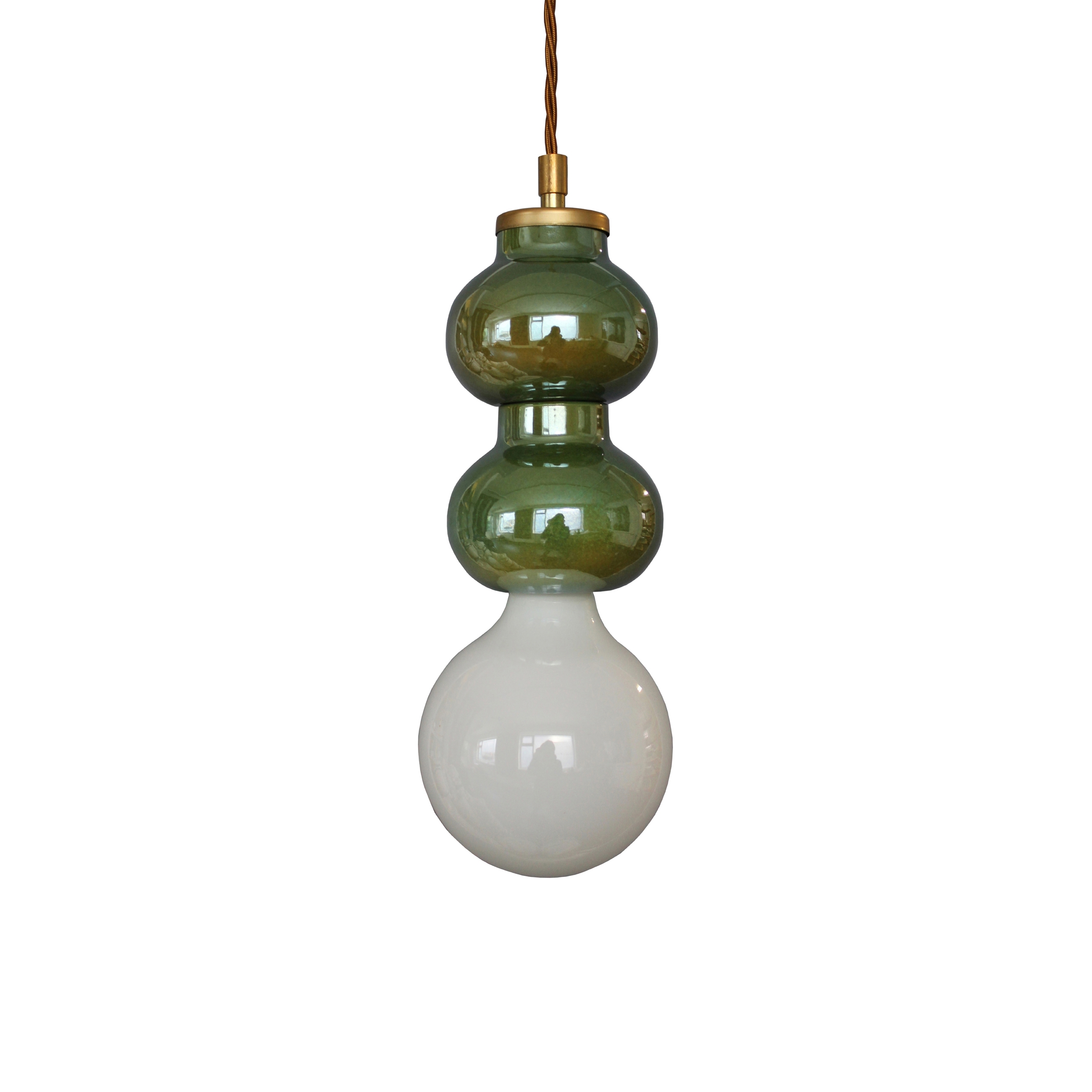 Display product Cooper Two Micro Pendant Woodland from manufacturer Lyngard