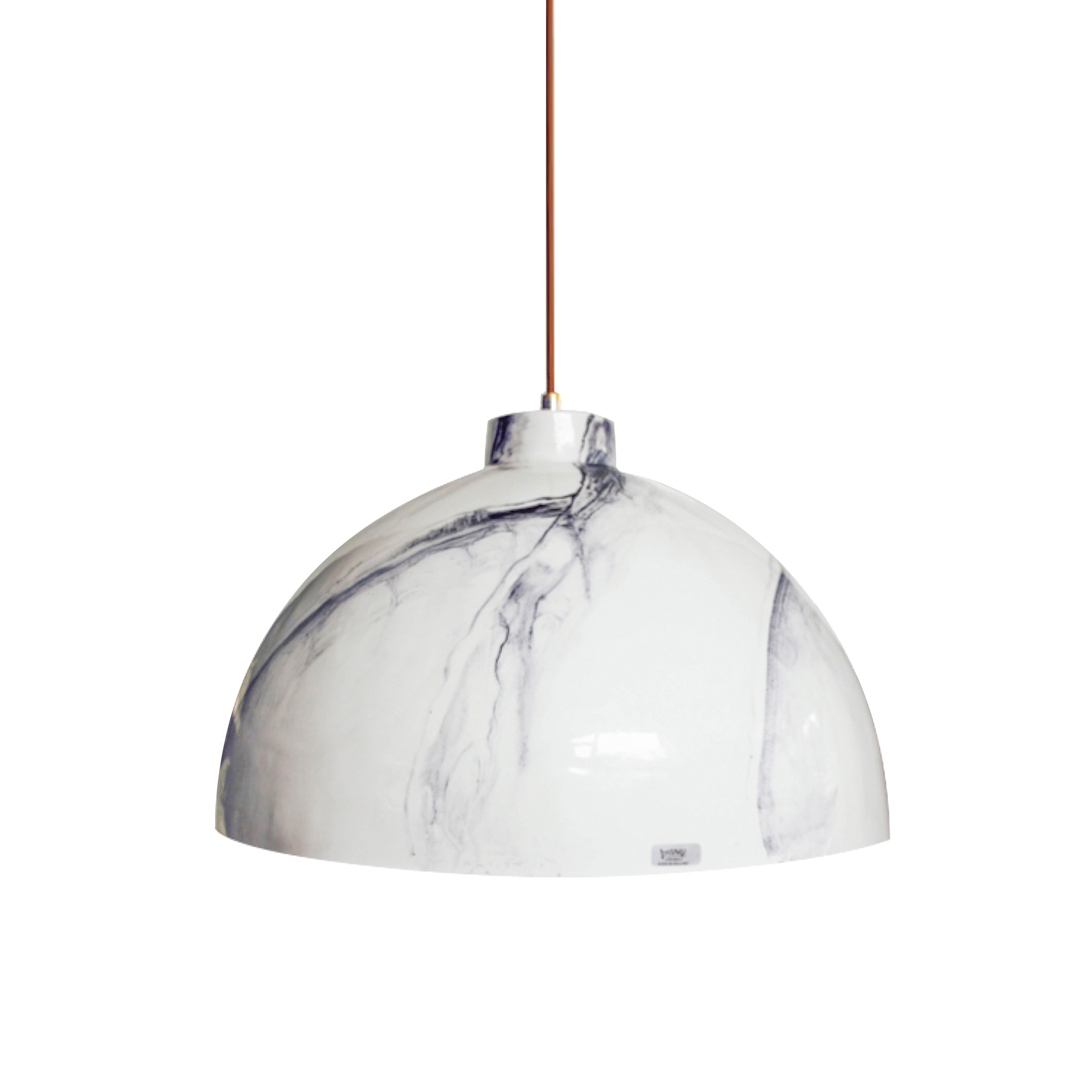 Display product Hoskins XLarge Pendant Marble from manufacturer Lyngard