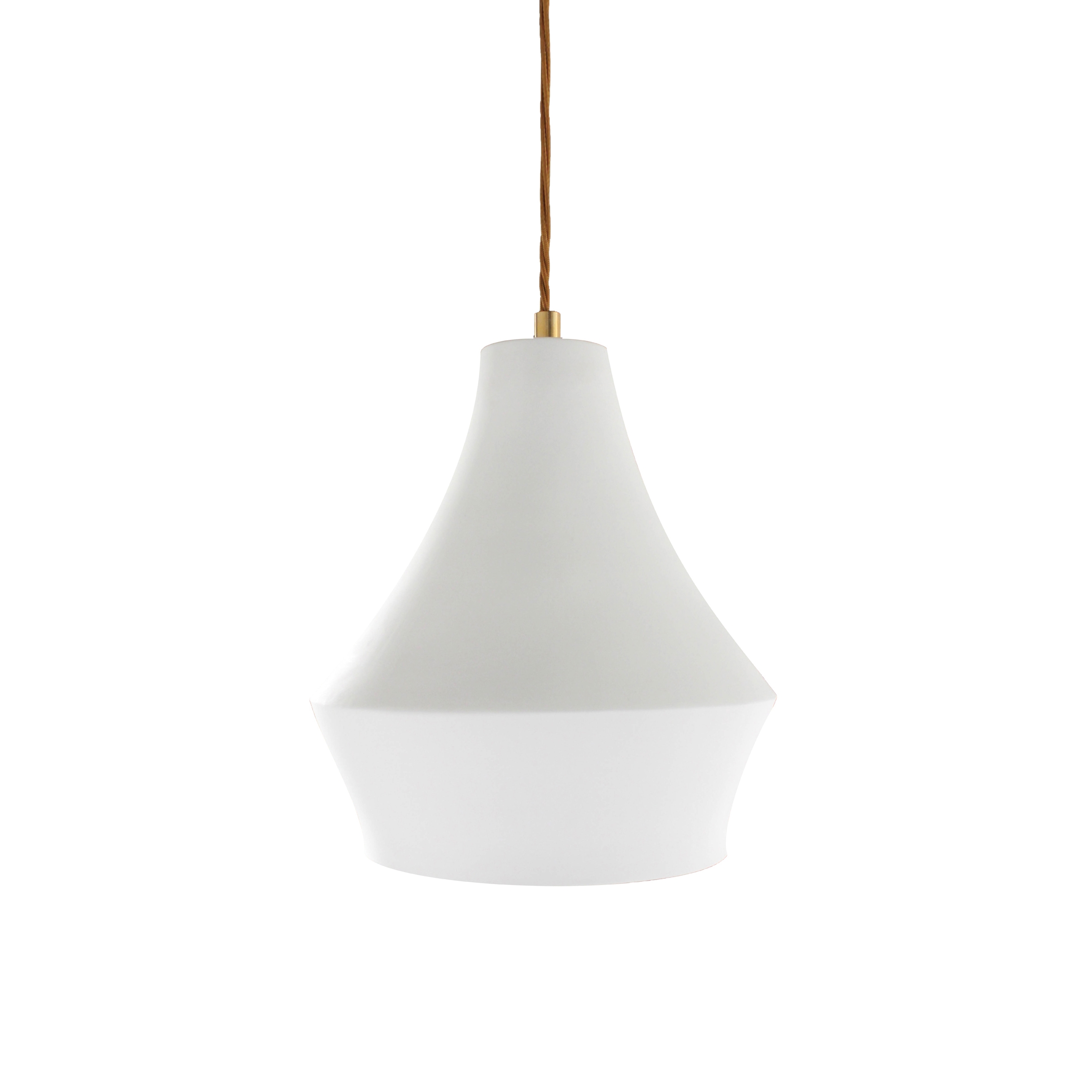 Lantern Large Pendant White