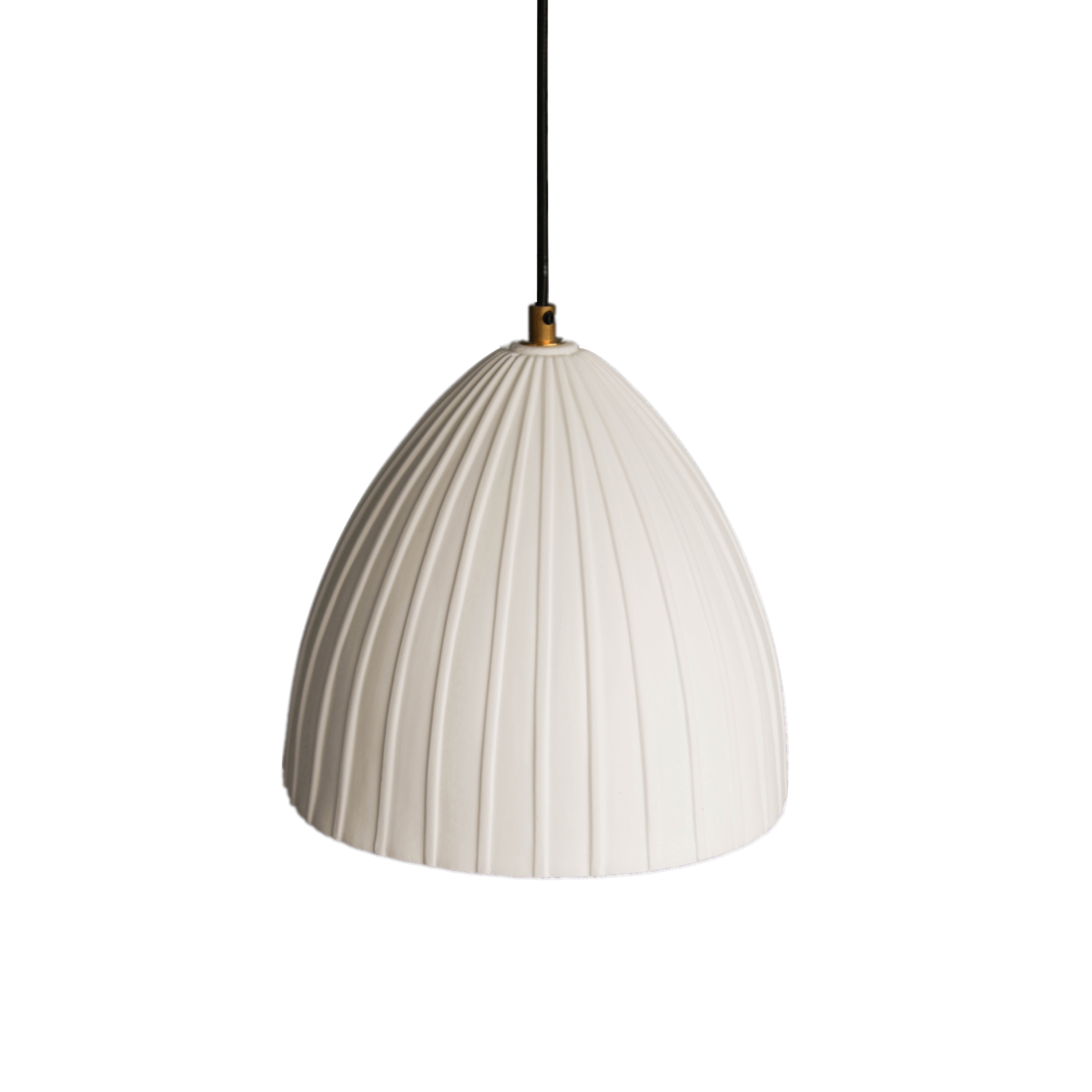 Display product Rushton Large Pendant White from manufacturer Lyngard