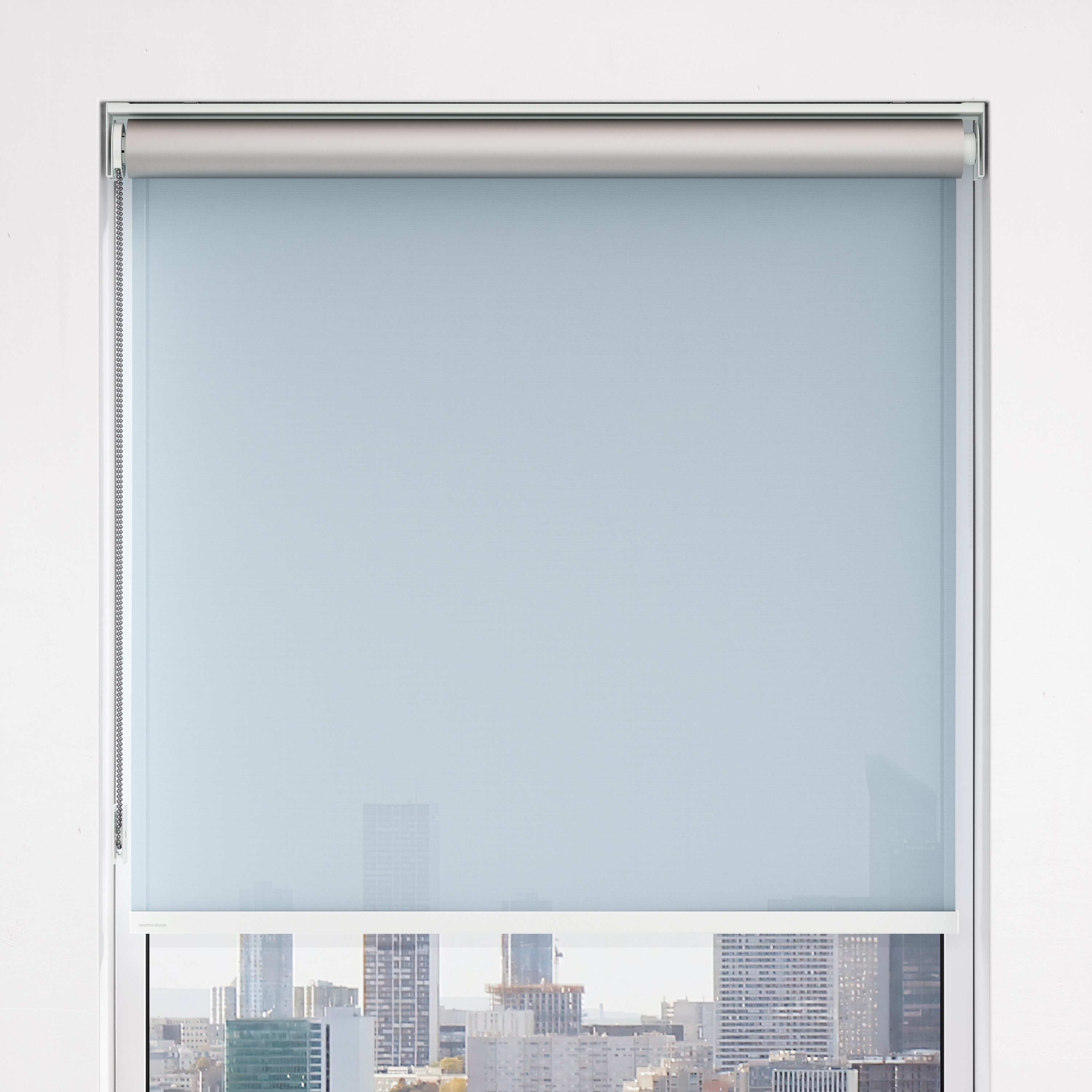 Minimal brackets, with installation profile, chain-operated - powder coated RAL 9003