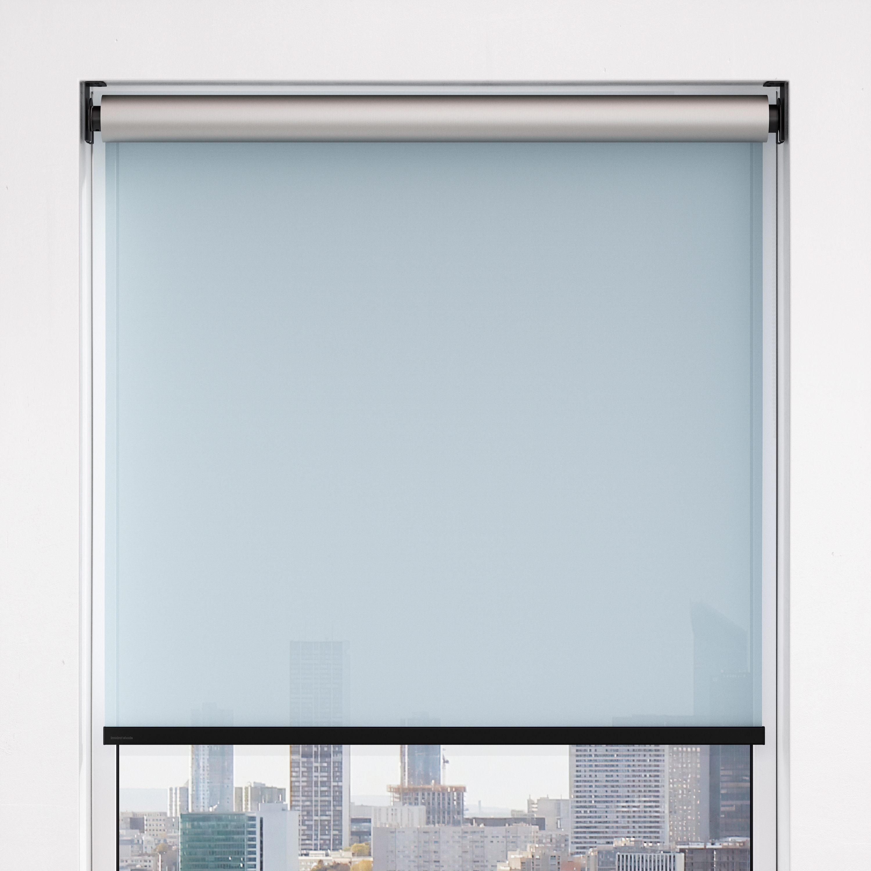 Minimal brackets, motor-operated - powder coated RAL 9005