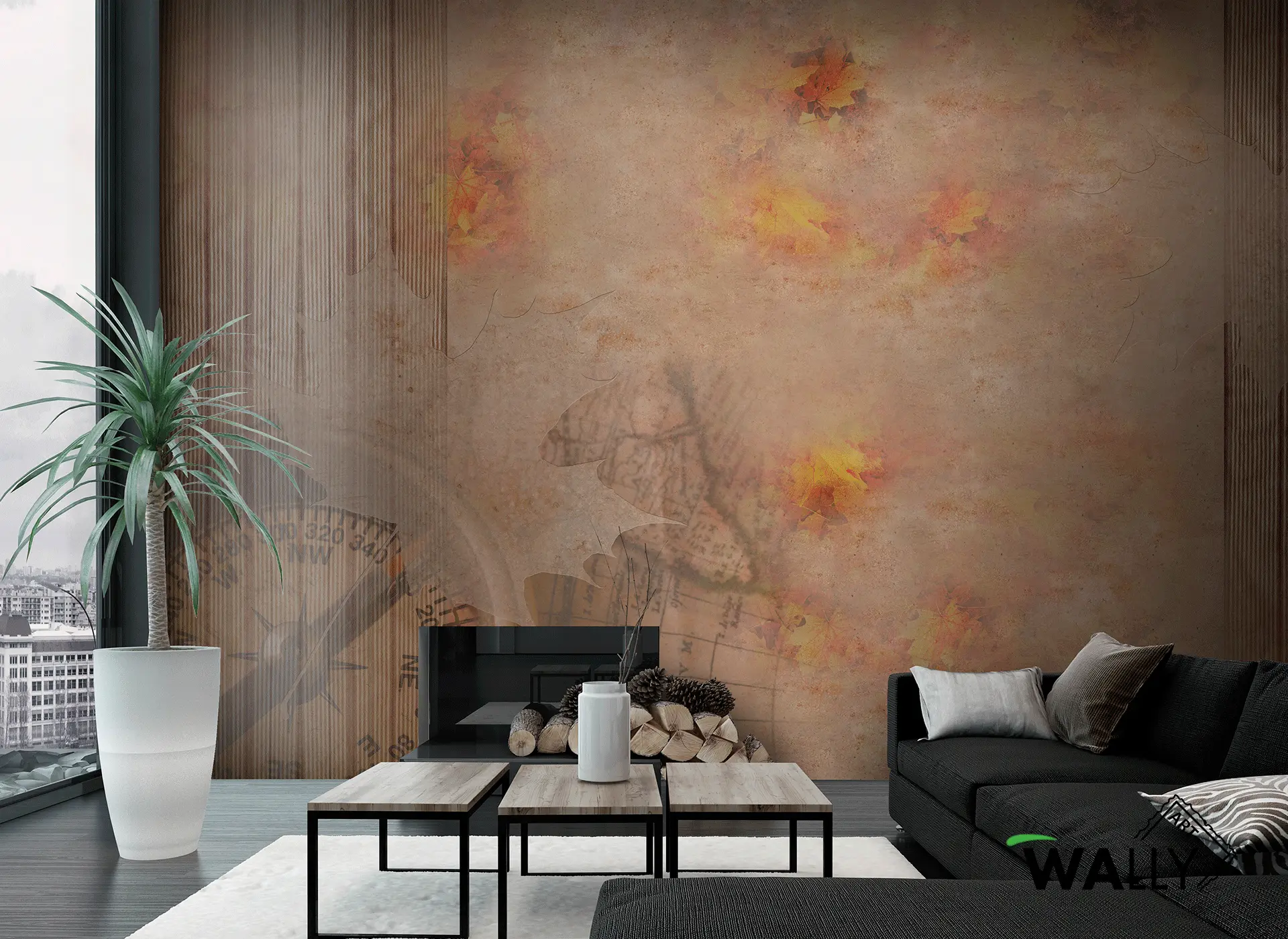 WallyArt - Compass