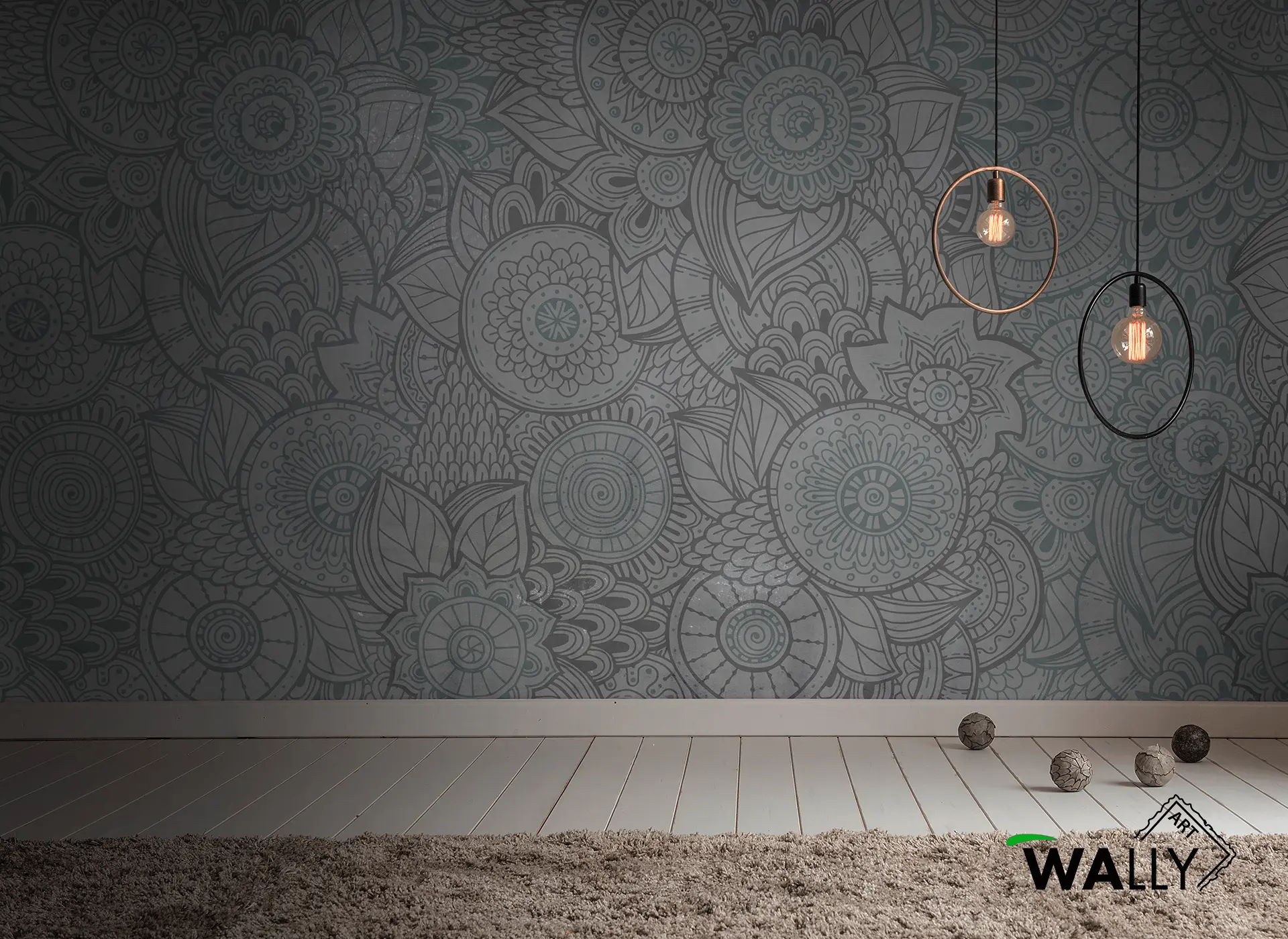 WallyArt - Curly