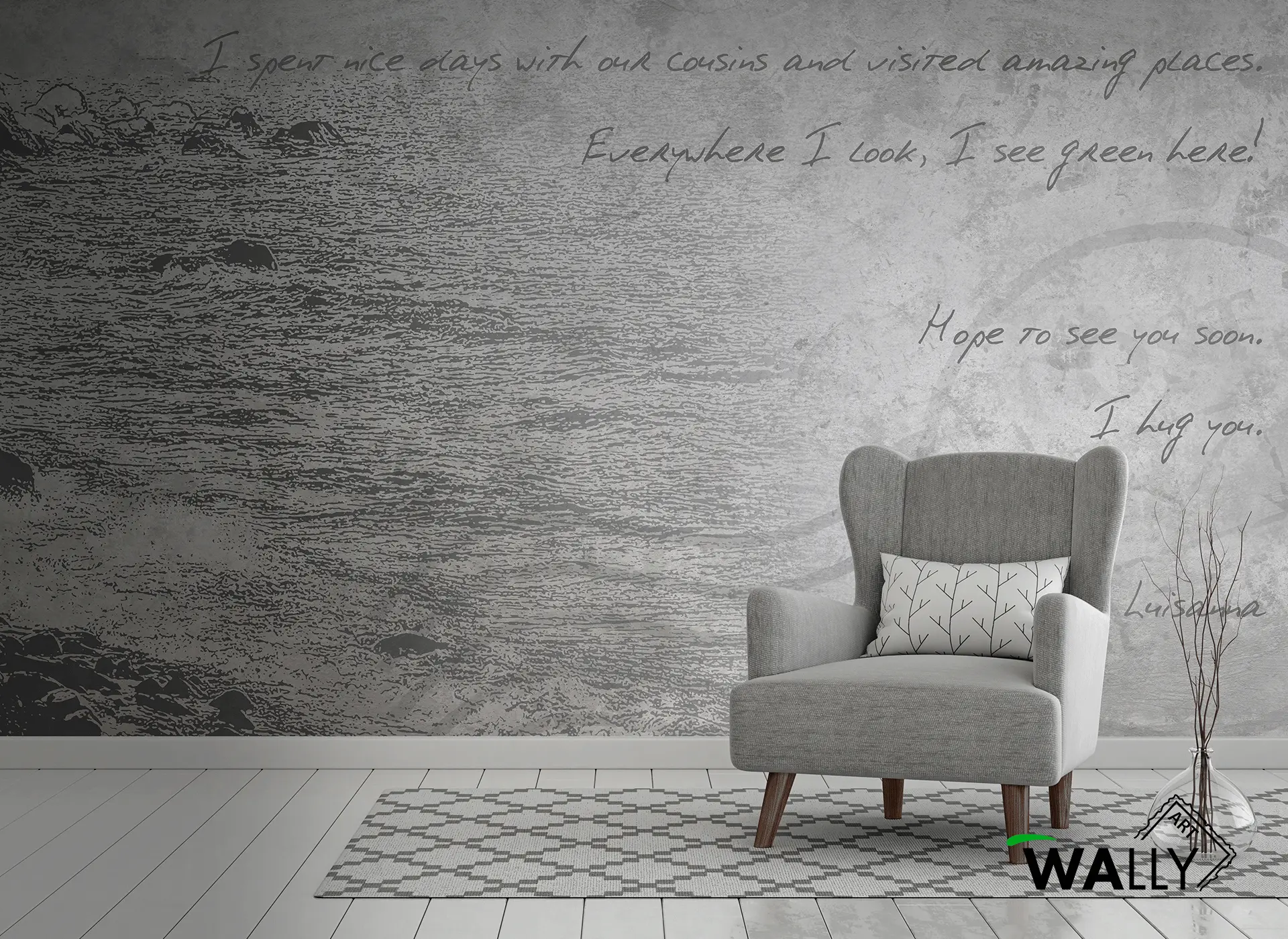 WallyArt - Postcard