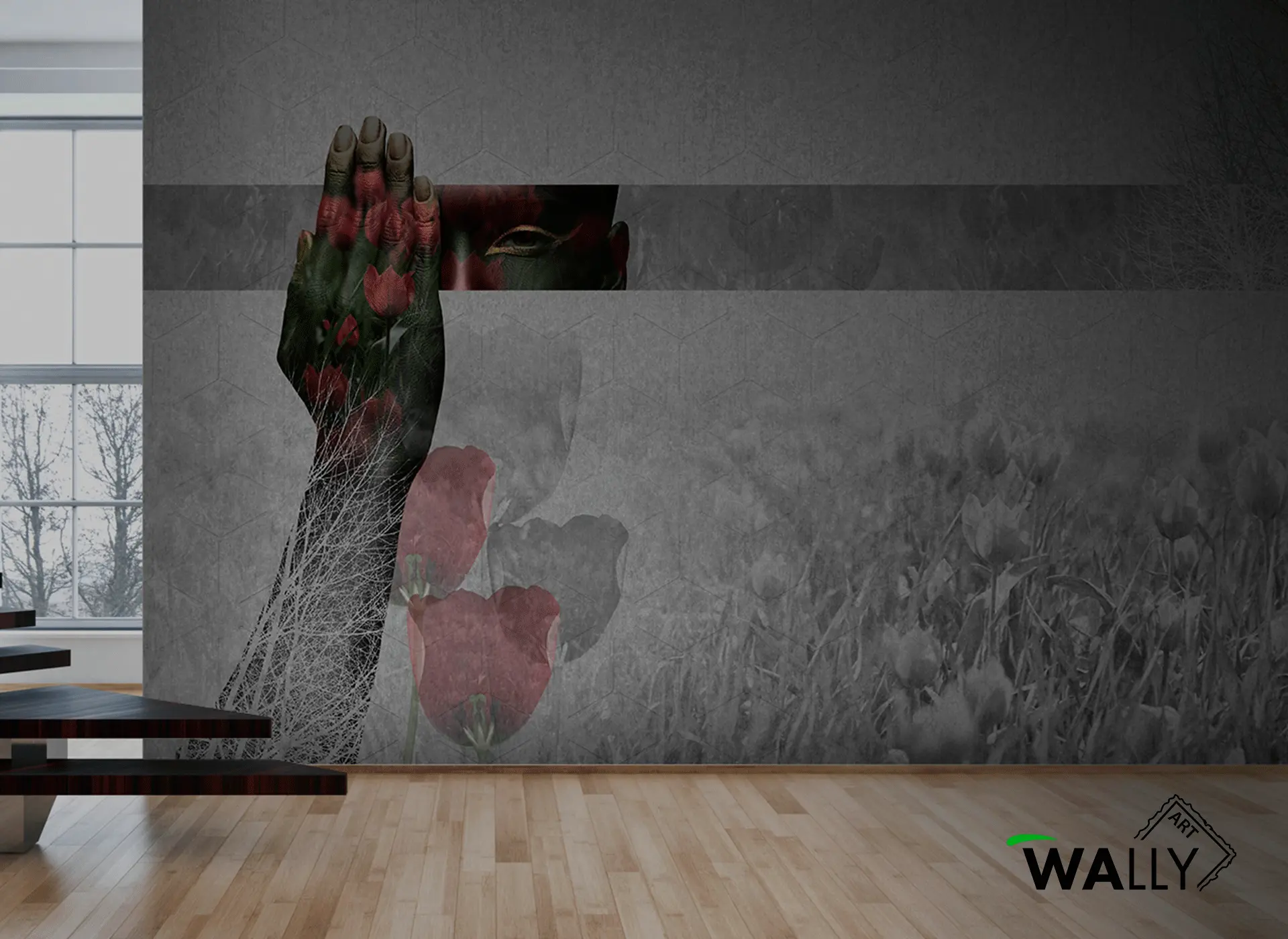WallyArt - Tulp