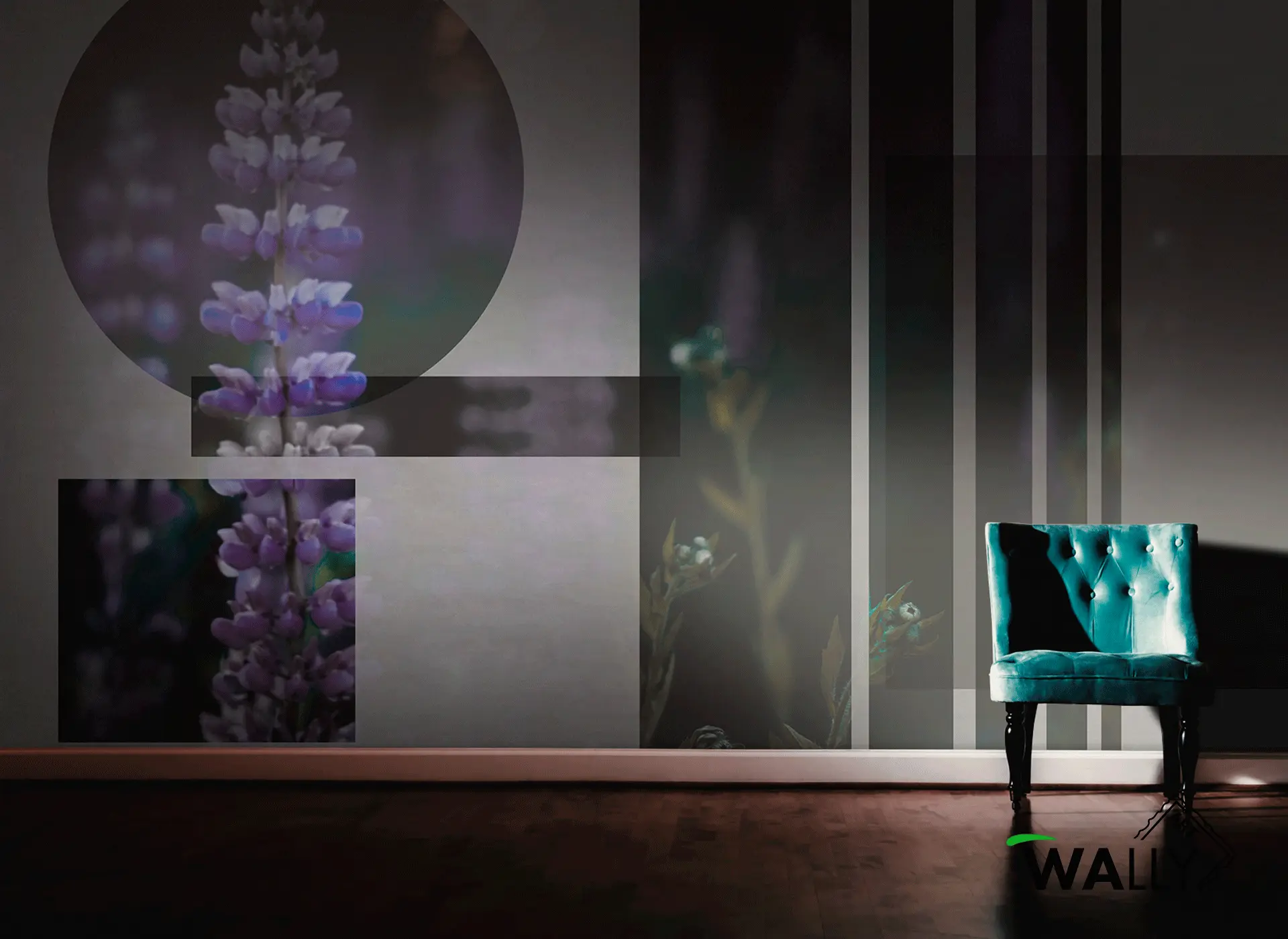WallyArt - Violet