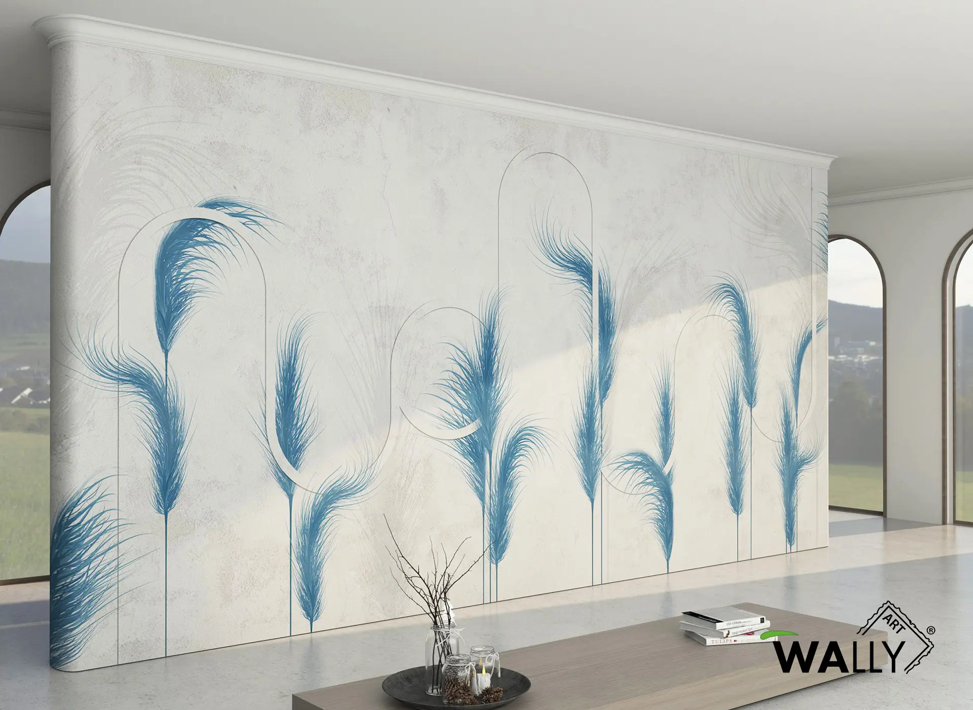 WallyArt - Indaco