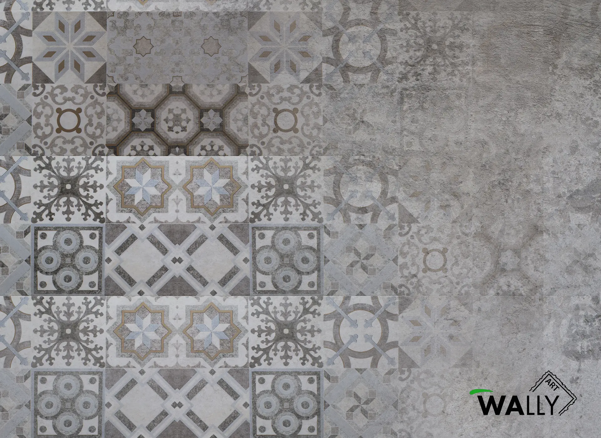 WallyArt - Azul