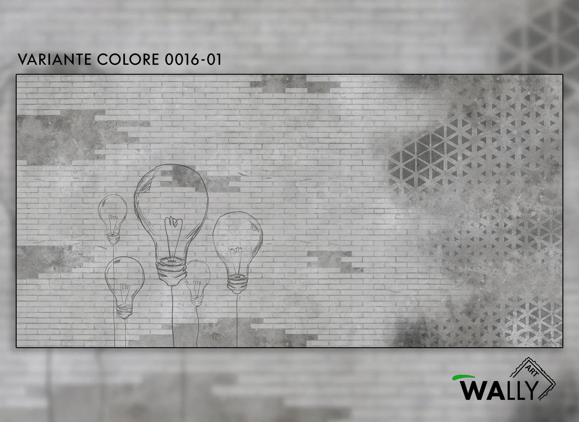WallyArt - Bulb