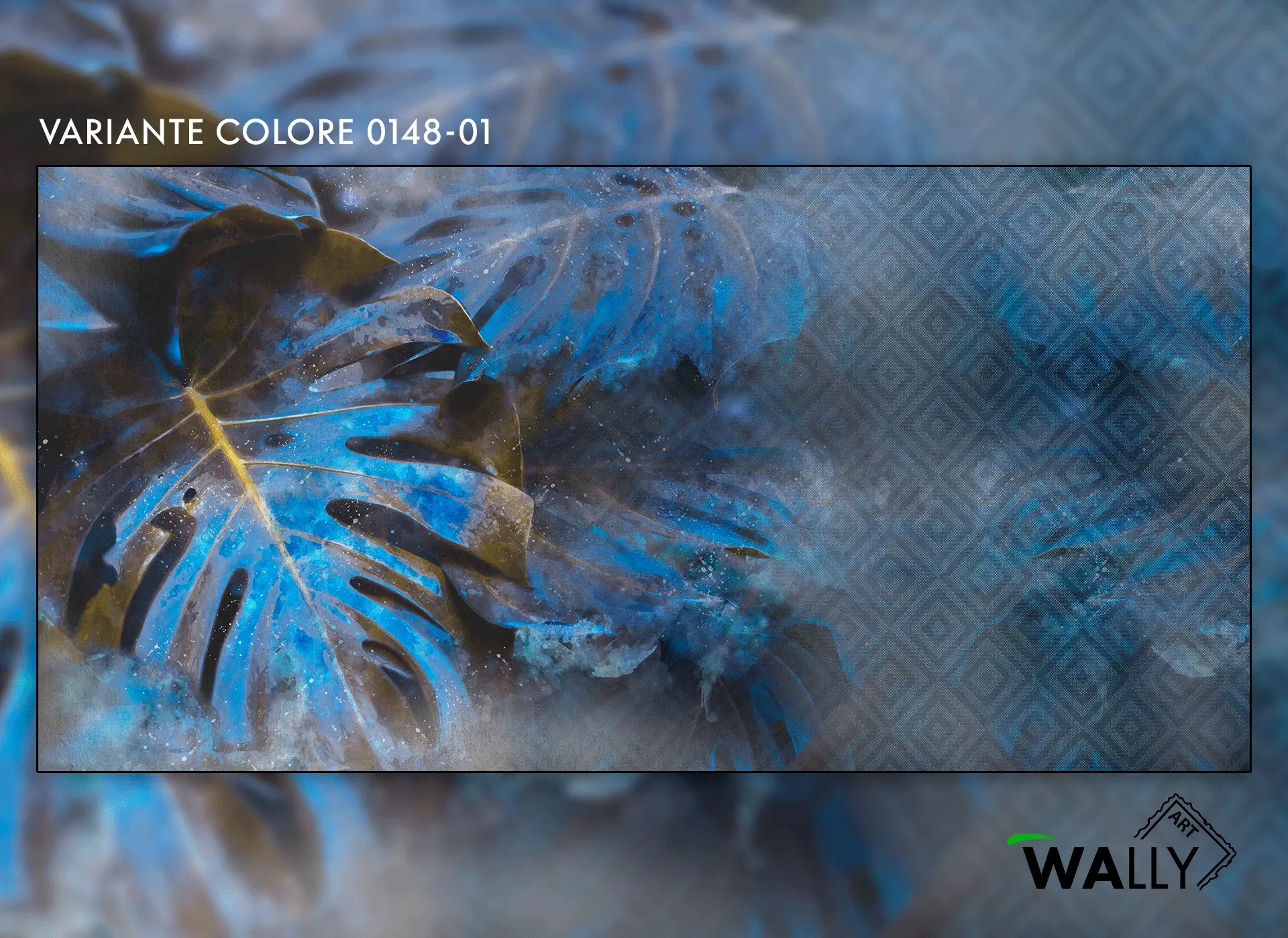 WallyArt - Cobalto
