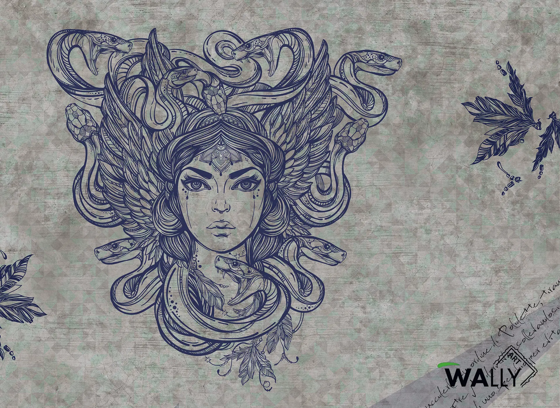 WallyArt - Medusa