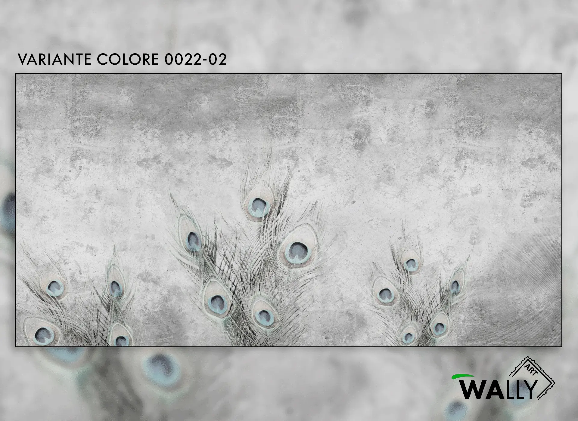 WallyArt - Peacock