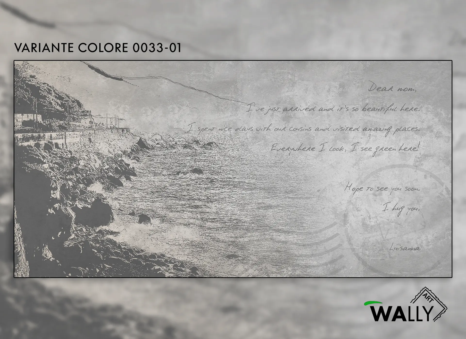 WallyArt - Postcard