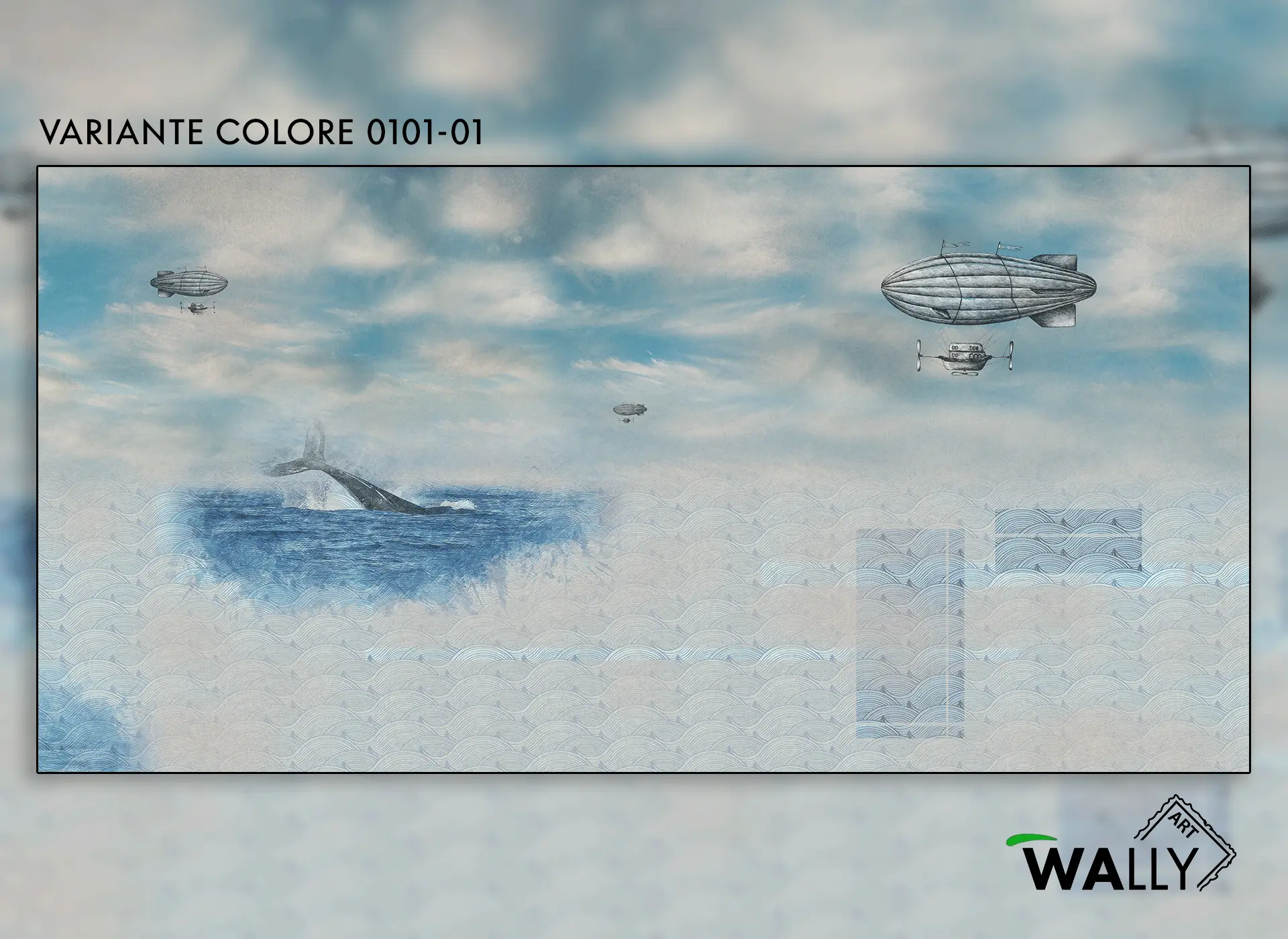 WallyArt - Whale