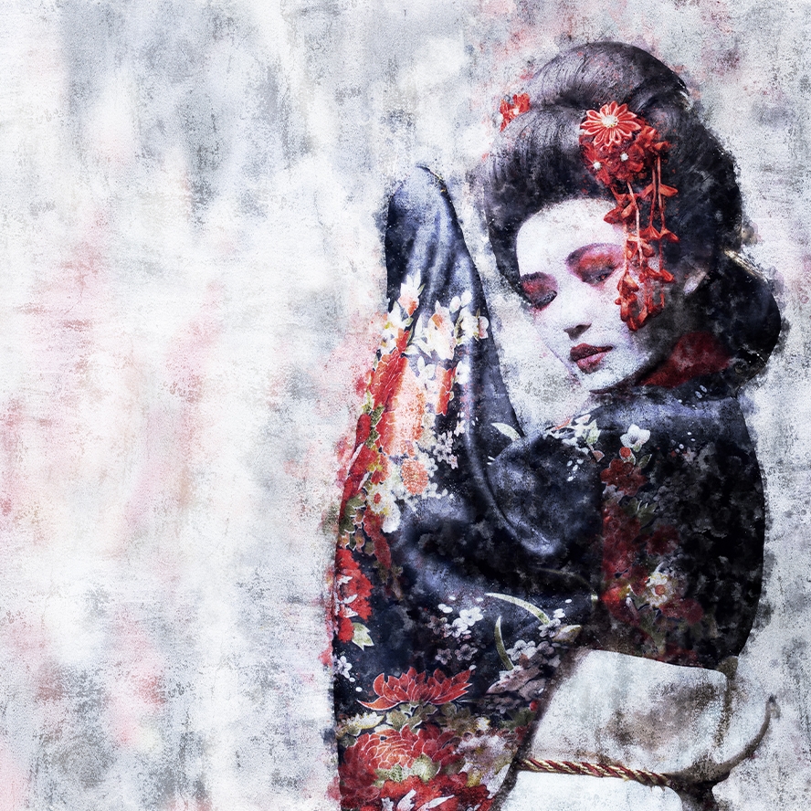 Produkt Geiko Aoi des Herstellers WallyArt anzeigen