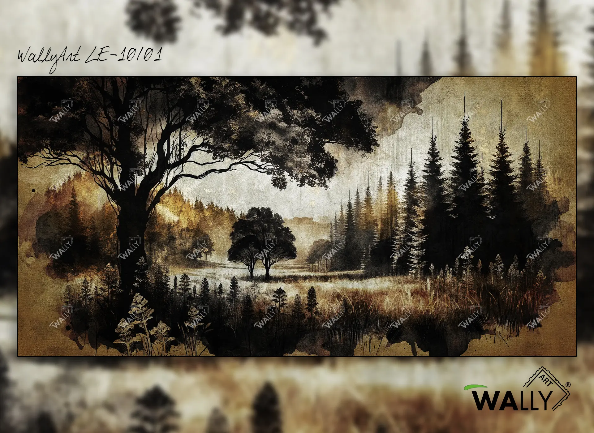 WallyArt - Ebano