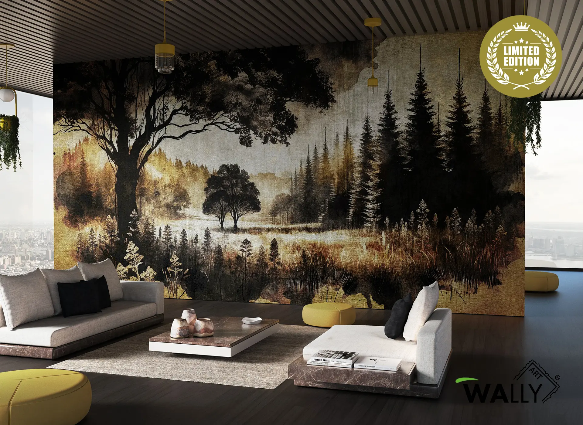 WallyArt - Ebano