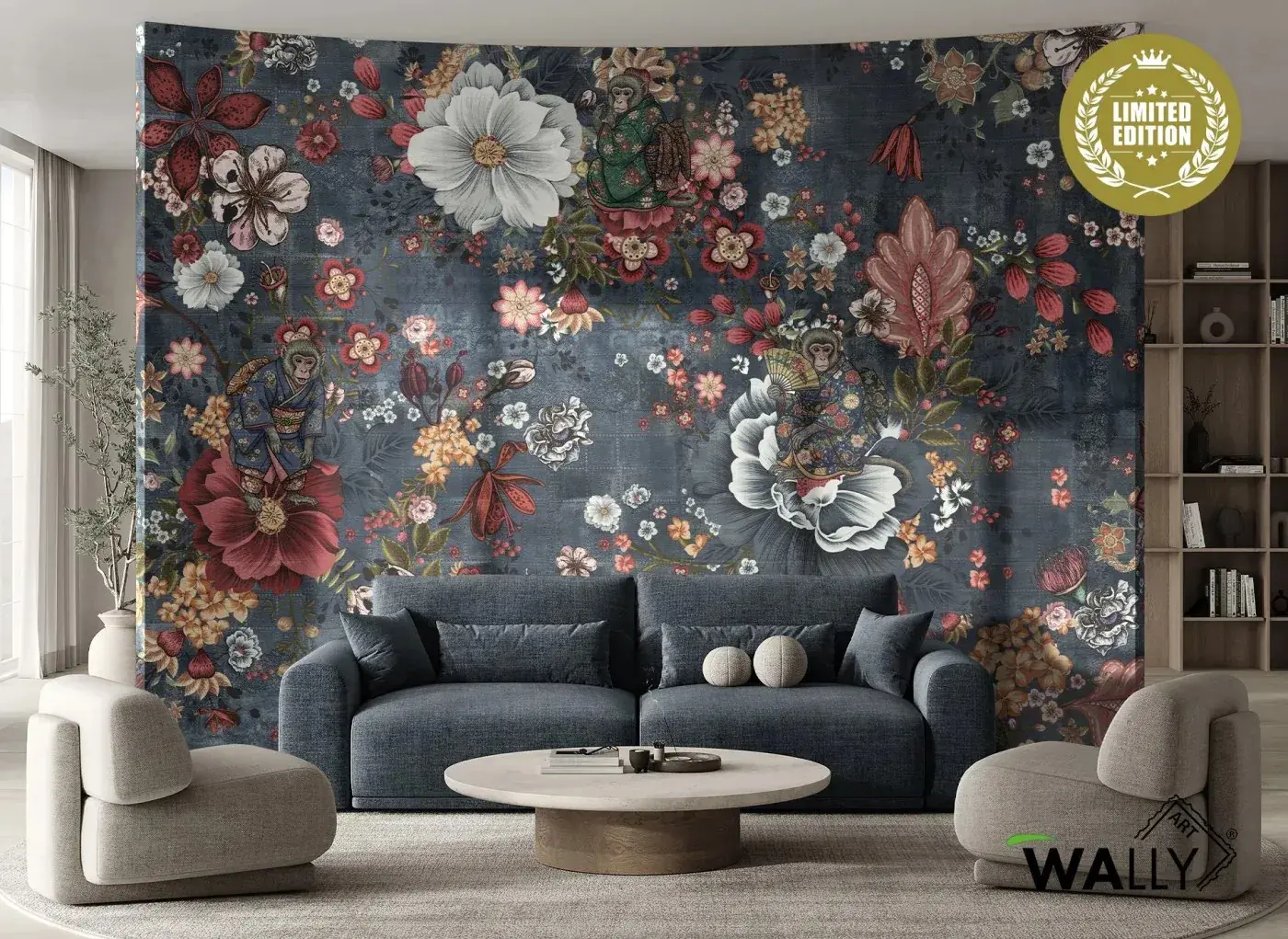 WallyArt - Monkey Paradise