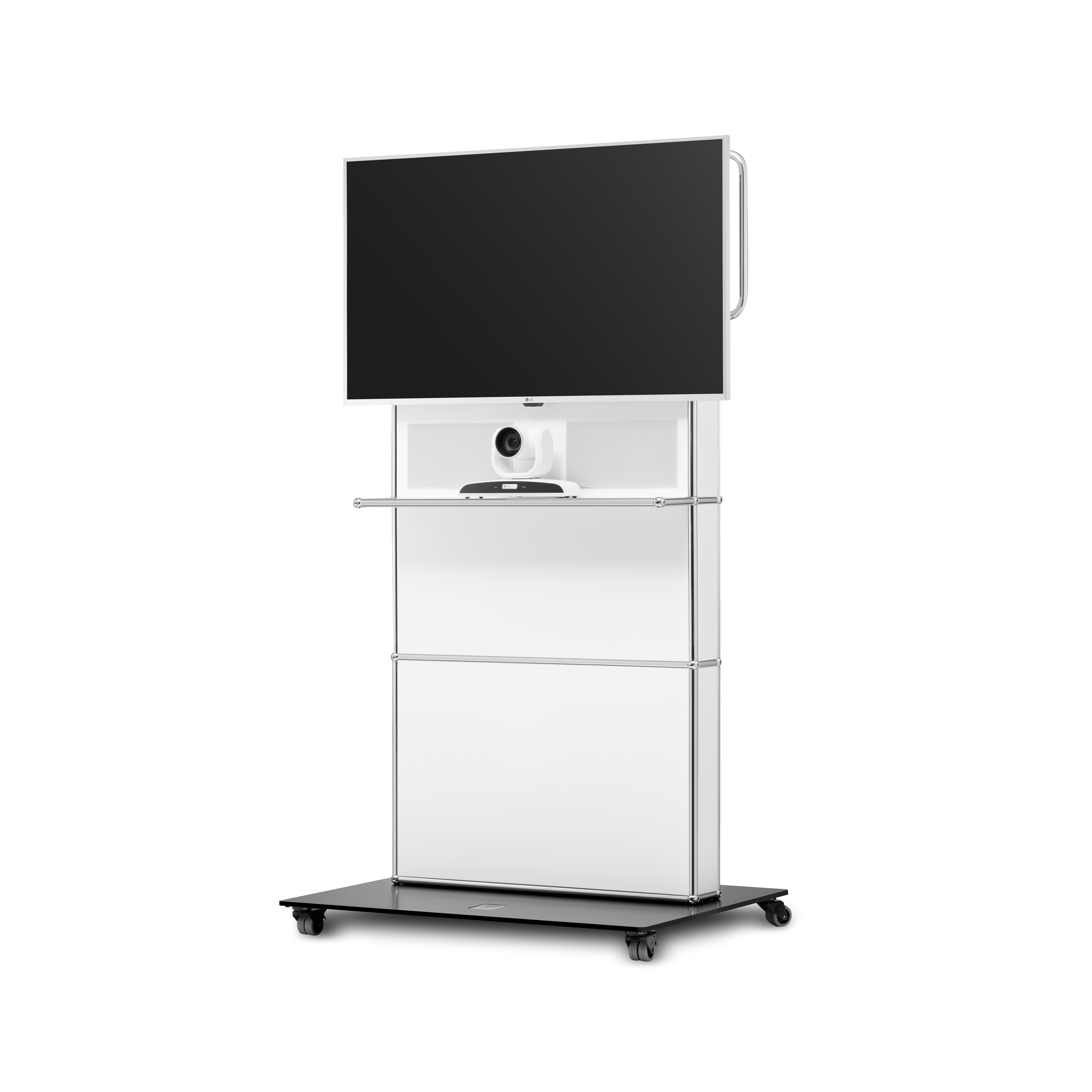 Display product USM Haller | konferenzSTELE midsize from manufacturer infoWERK Medien & Technik