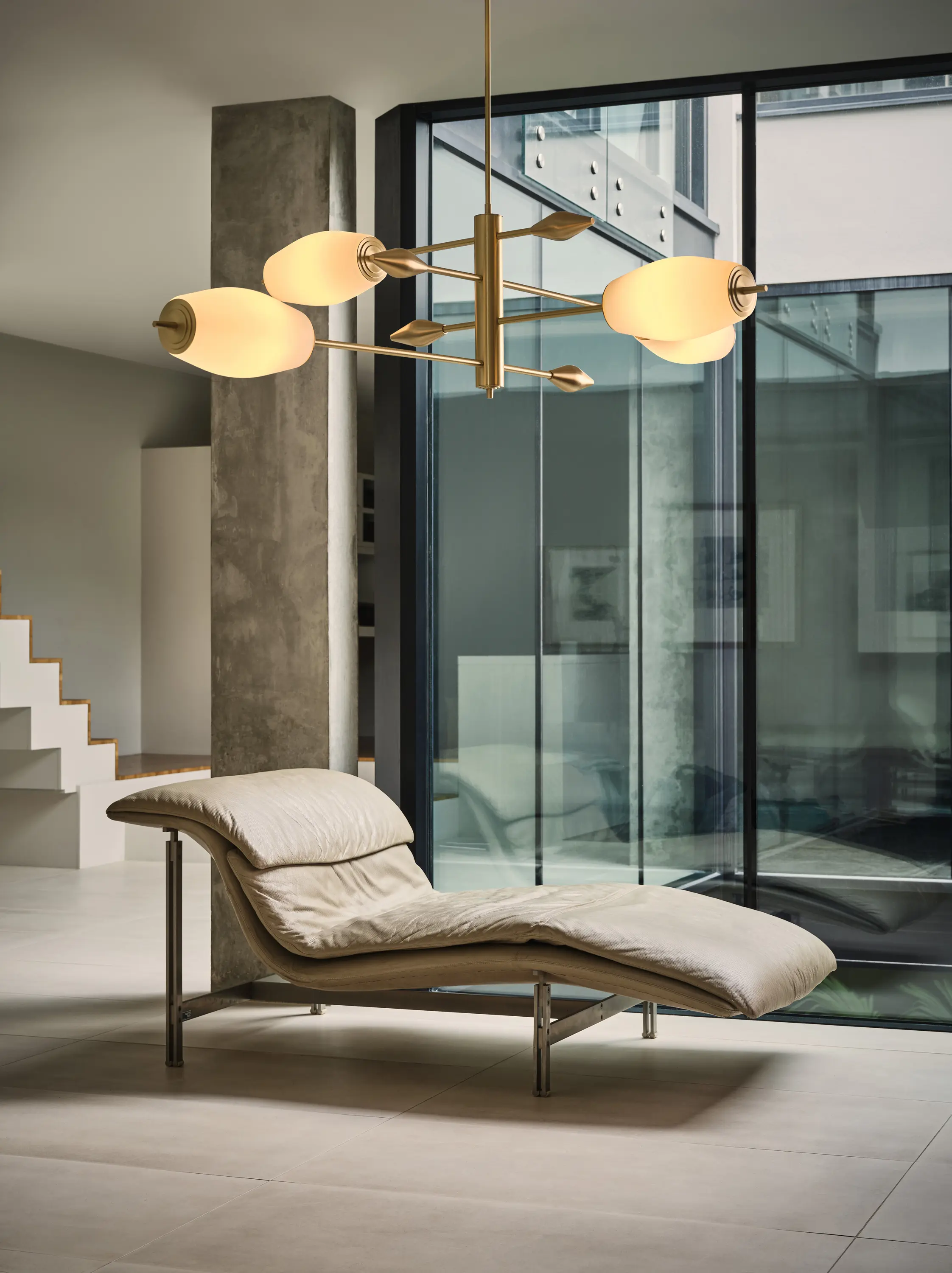 J. Adams & Co - Supernova 3 | Pendant - Satin Brass